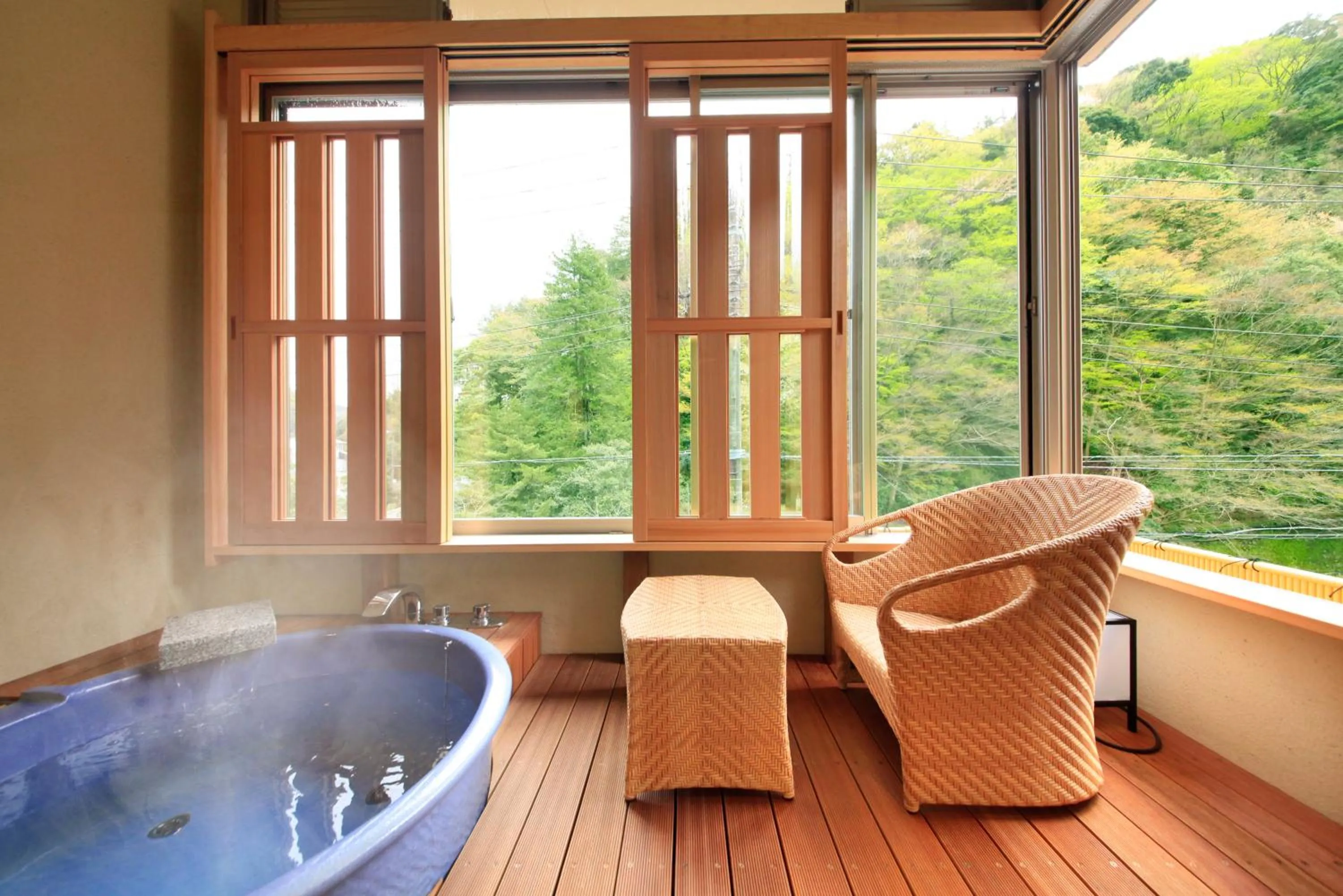 Hot Spring Bath in Hotel Okada