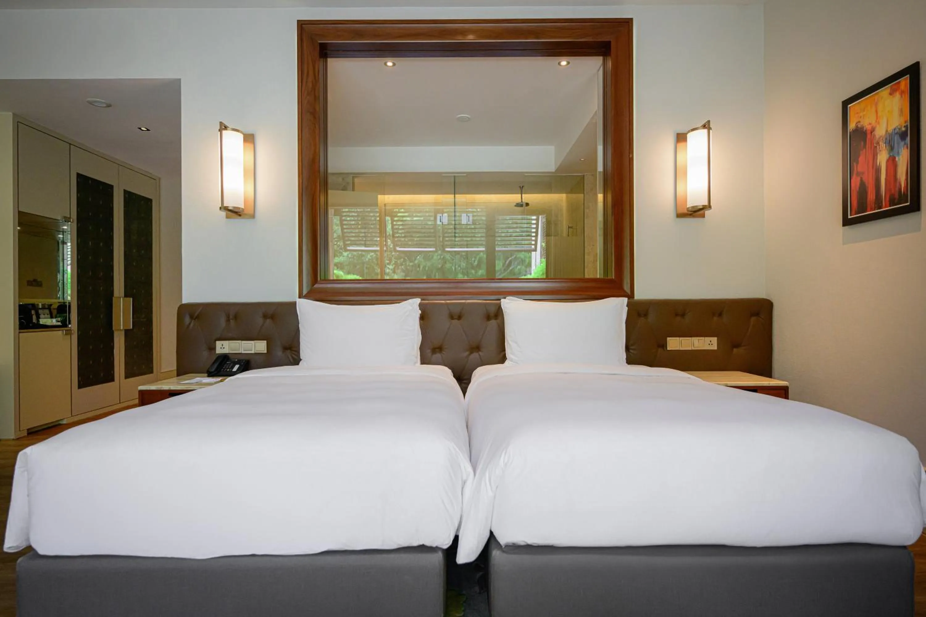 Bed in Resorts World Sentosa - Equarius Hotel