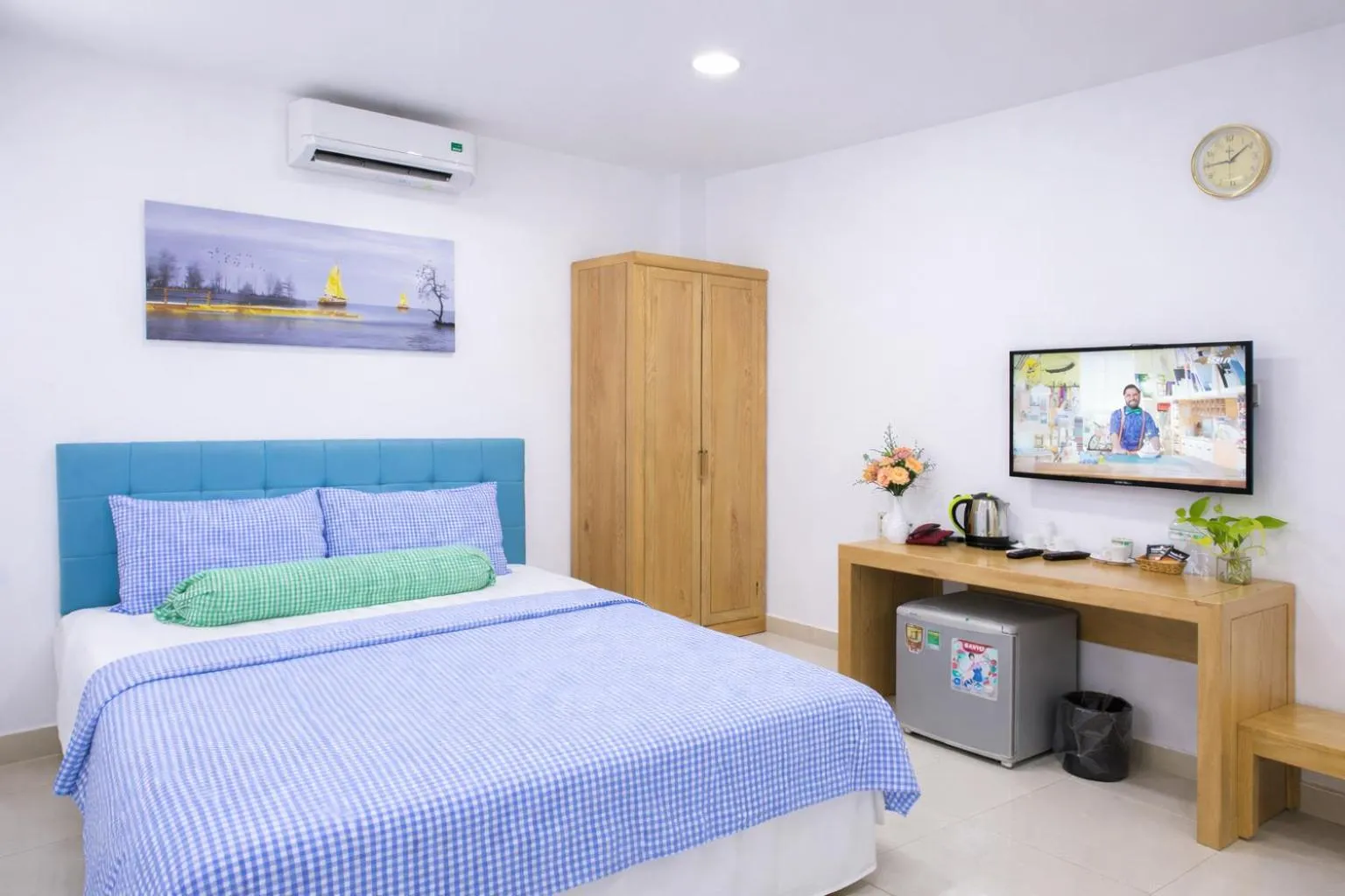 Bed in Phan Anh Hotel - Bui Vien Walking Street