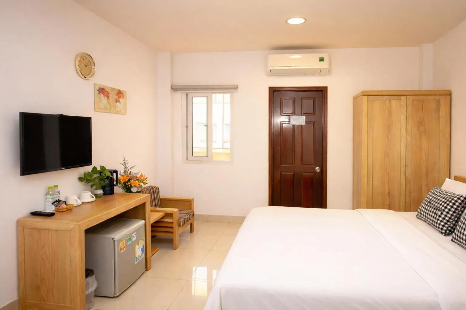Bed in Phan Anh Hotel - Bui Vien Walking Street