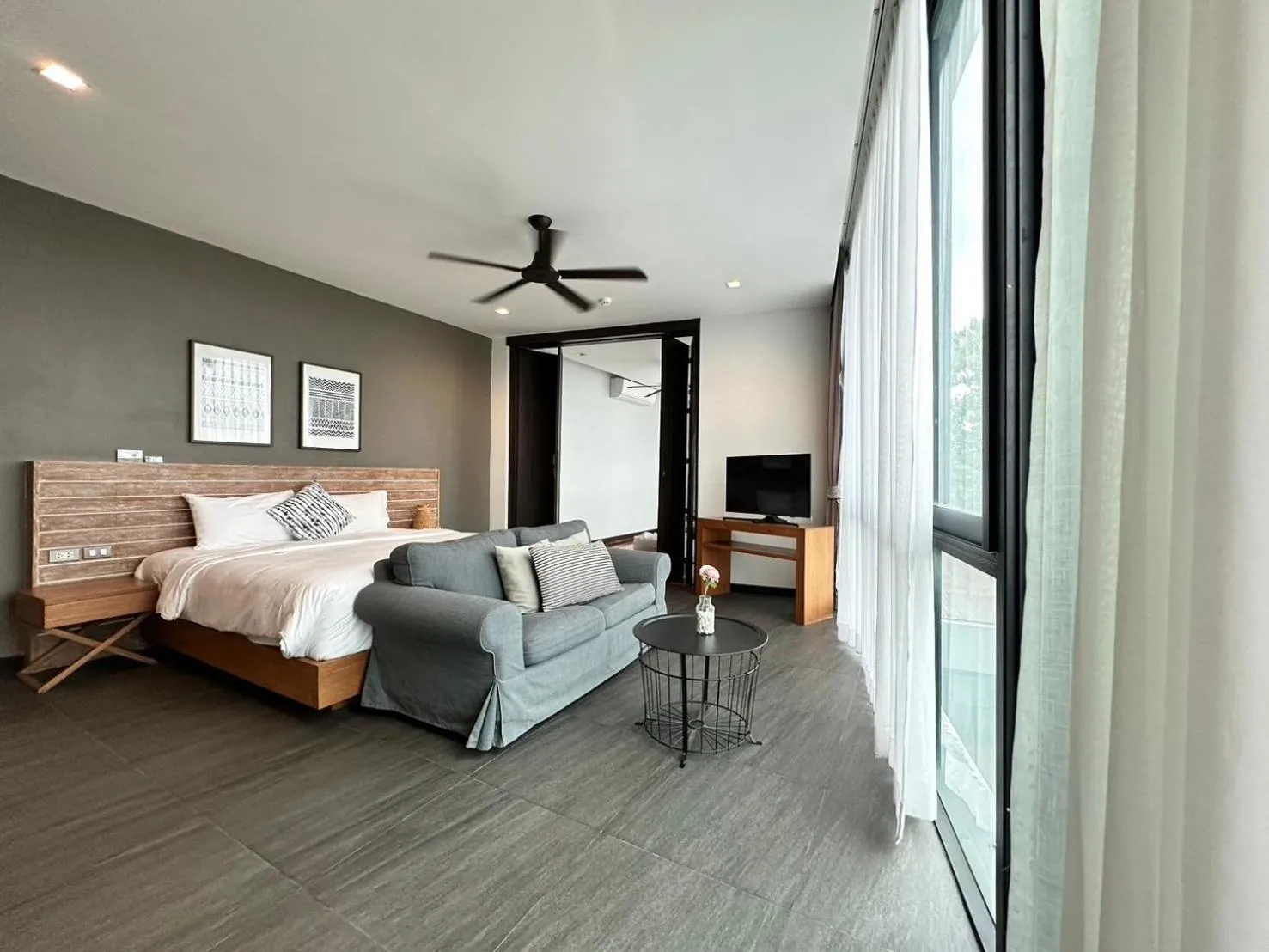 Photo of the whole room, Bed in Zensala Riverpark Resort-SHA Extra Plus