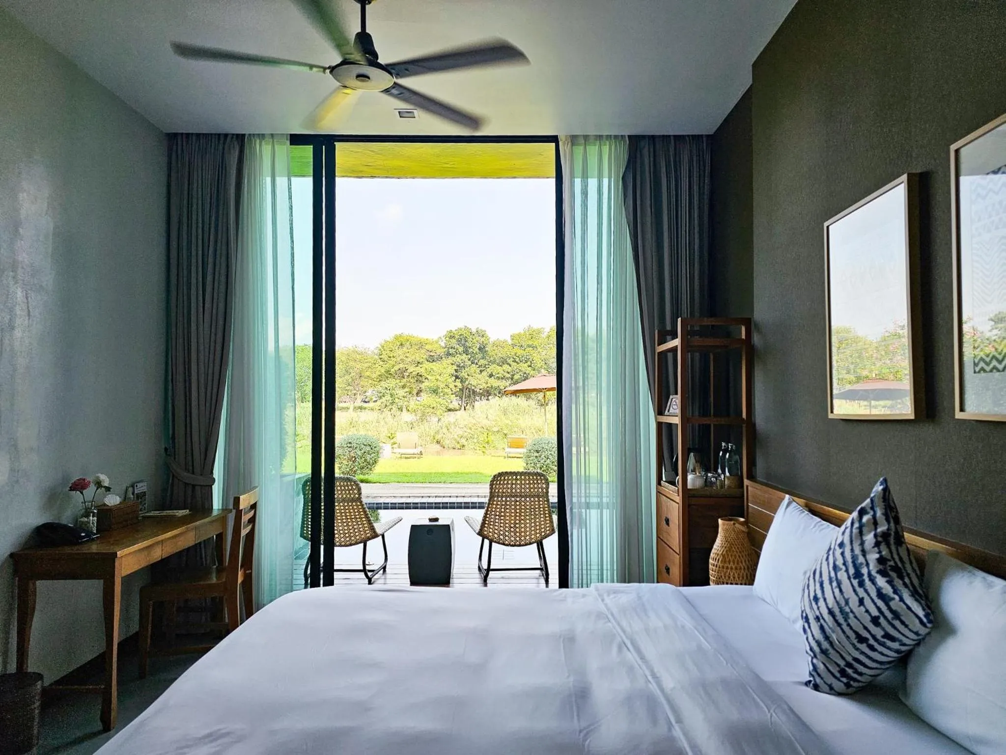 Photo of the whole room, Bed in Zensala Riverpark Resort-SHA Extra Plus