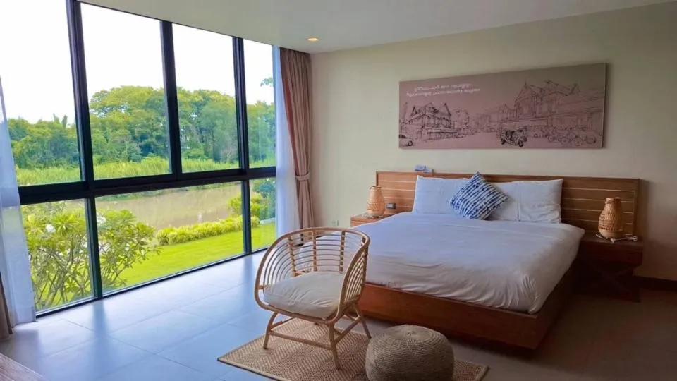 Bedroom, Bed in Zensala Riverpark Resort-SHA Extra Plus