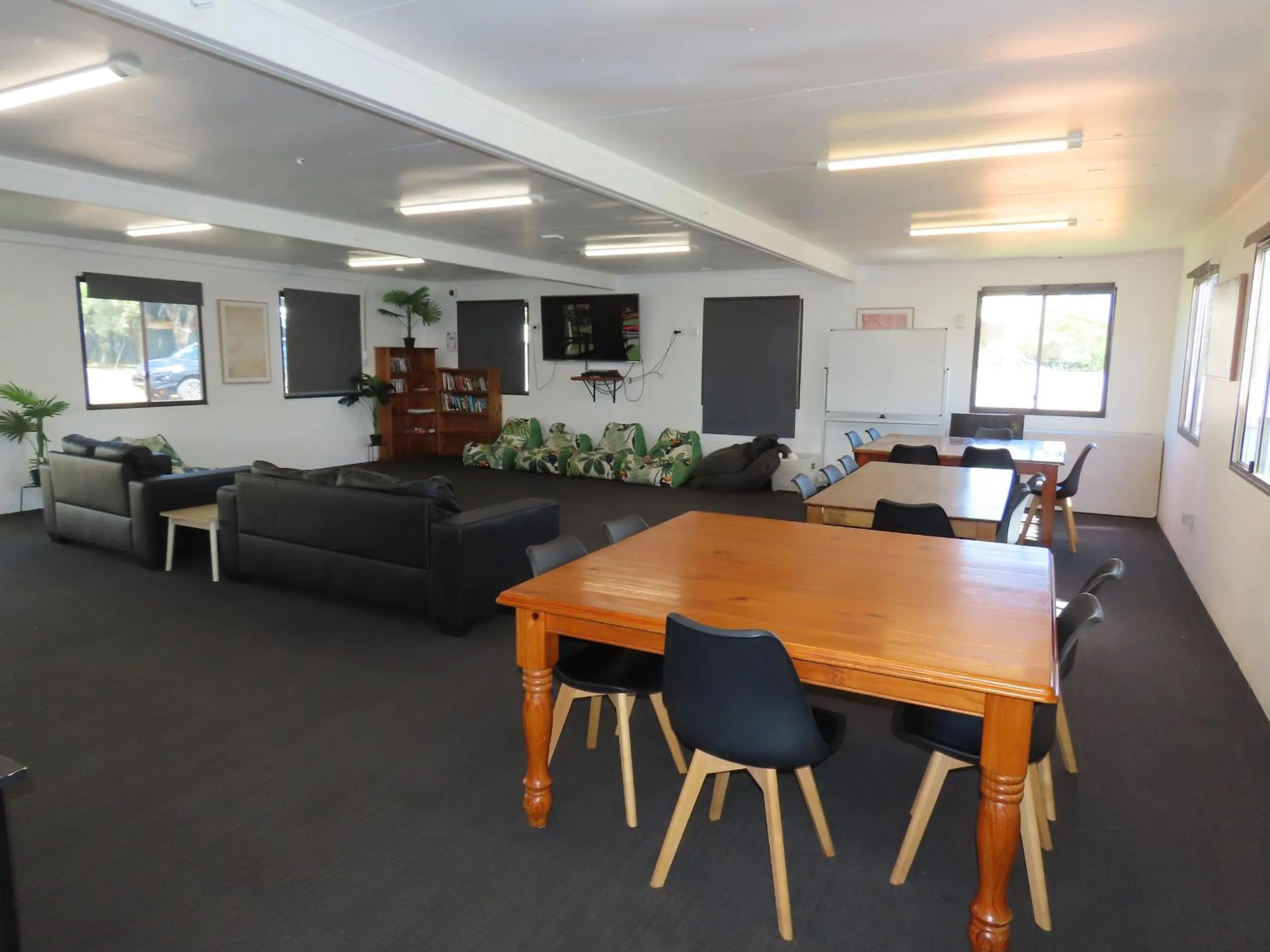 Communal lounge/ TV room in BIG4 Toowoomba Garden City Holiday Park