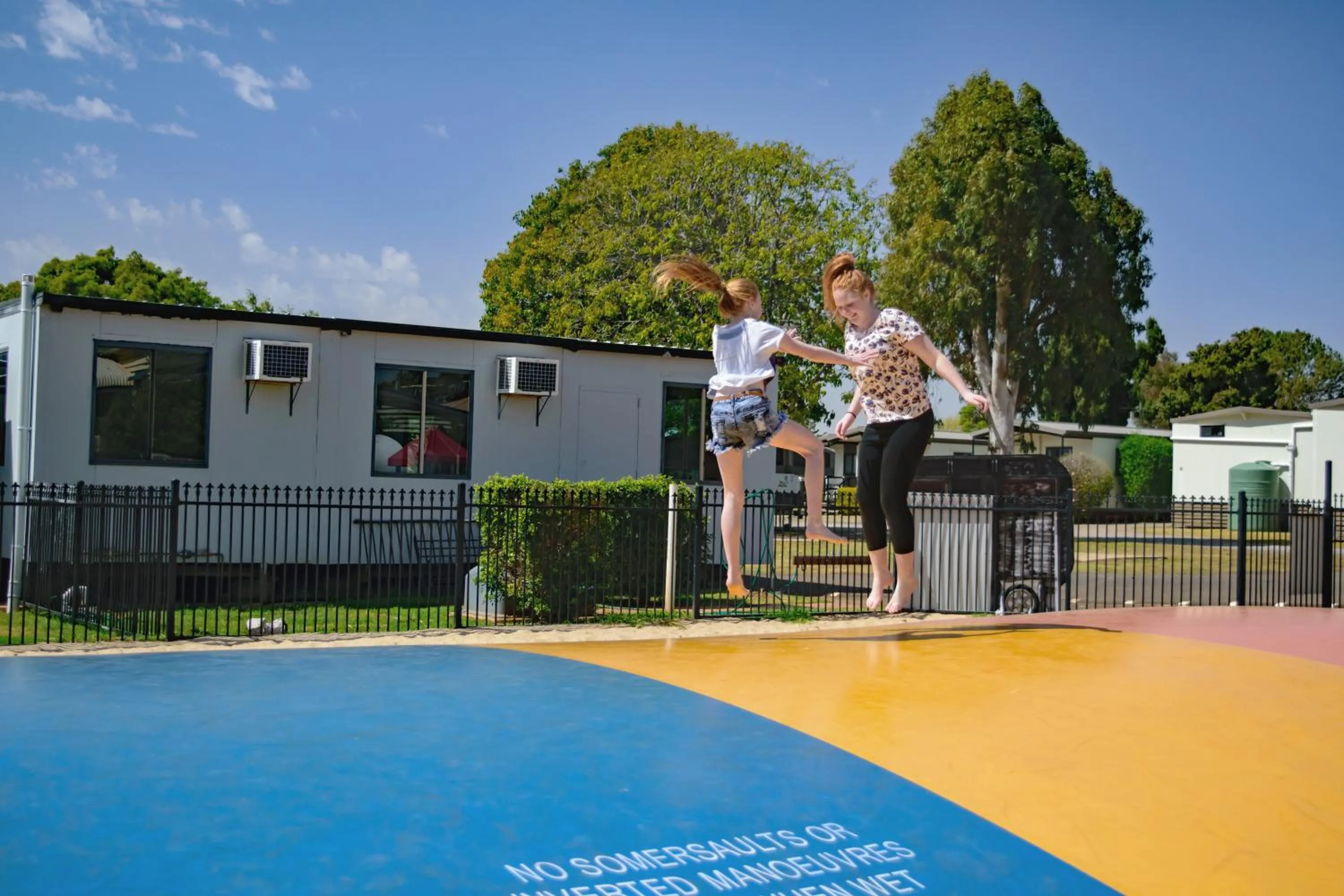 Children play ground in BIG4 Toowoomba Garden City Holiday Park