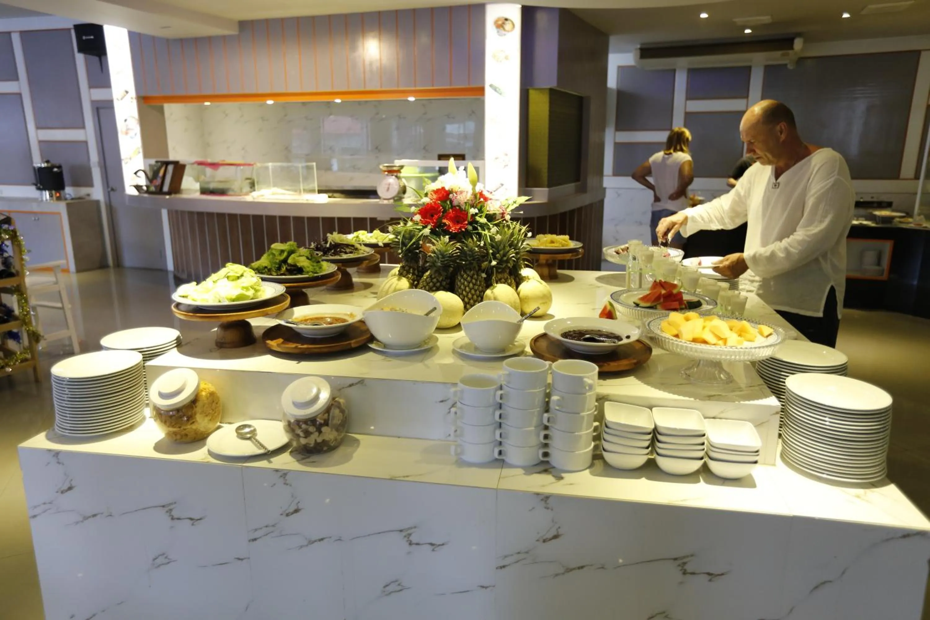 Food and drinks in Baan Kamala Fantasea Hotel