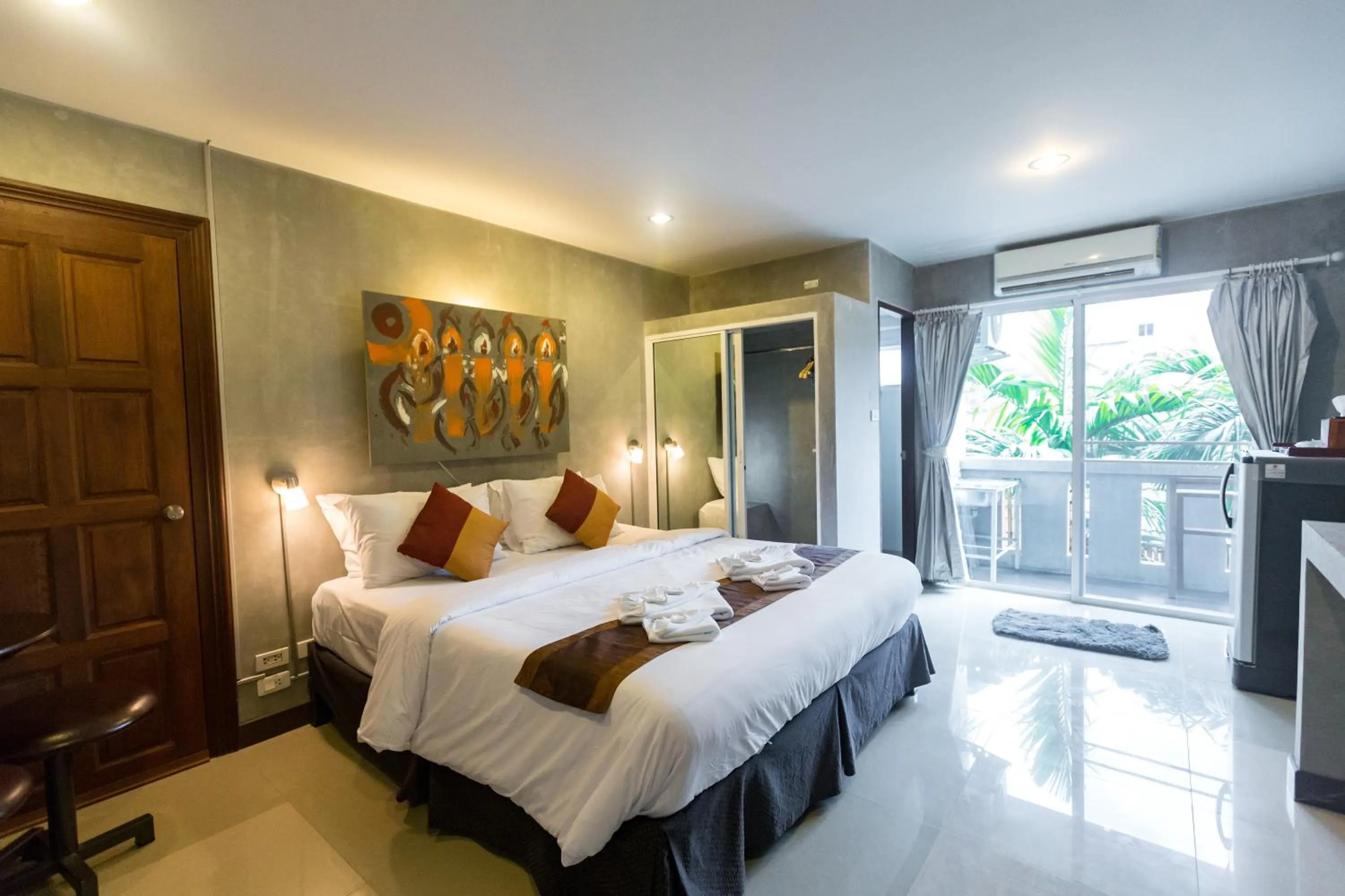 Bedroom, Bed in Baan Kamala Fantasea Hotel