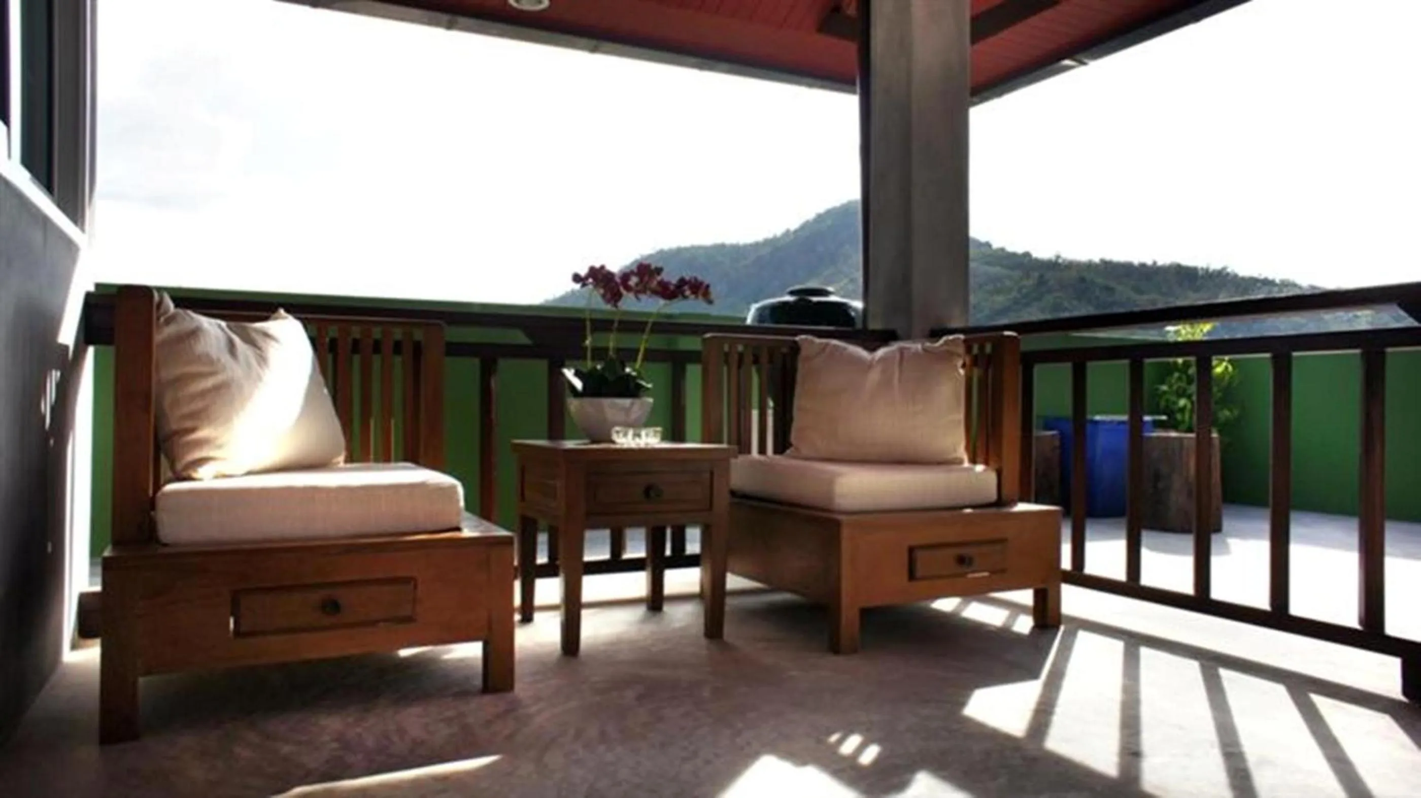 Balcony/Terrace in Baan Kamala Fantasea Hotel