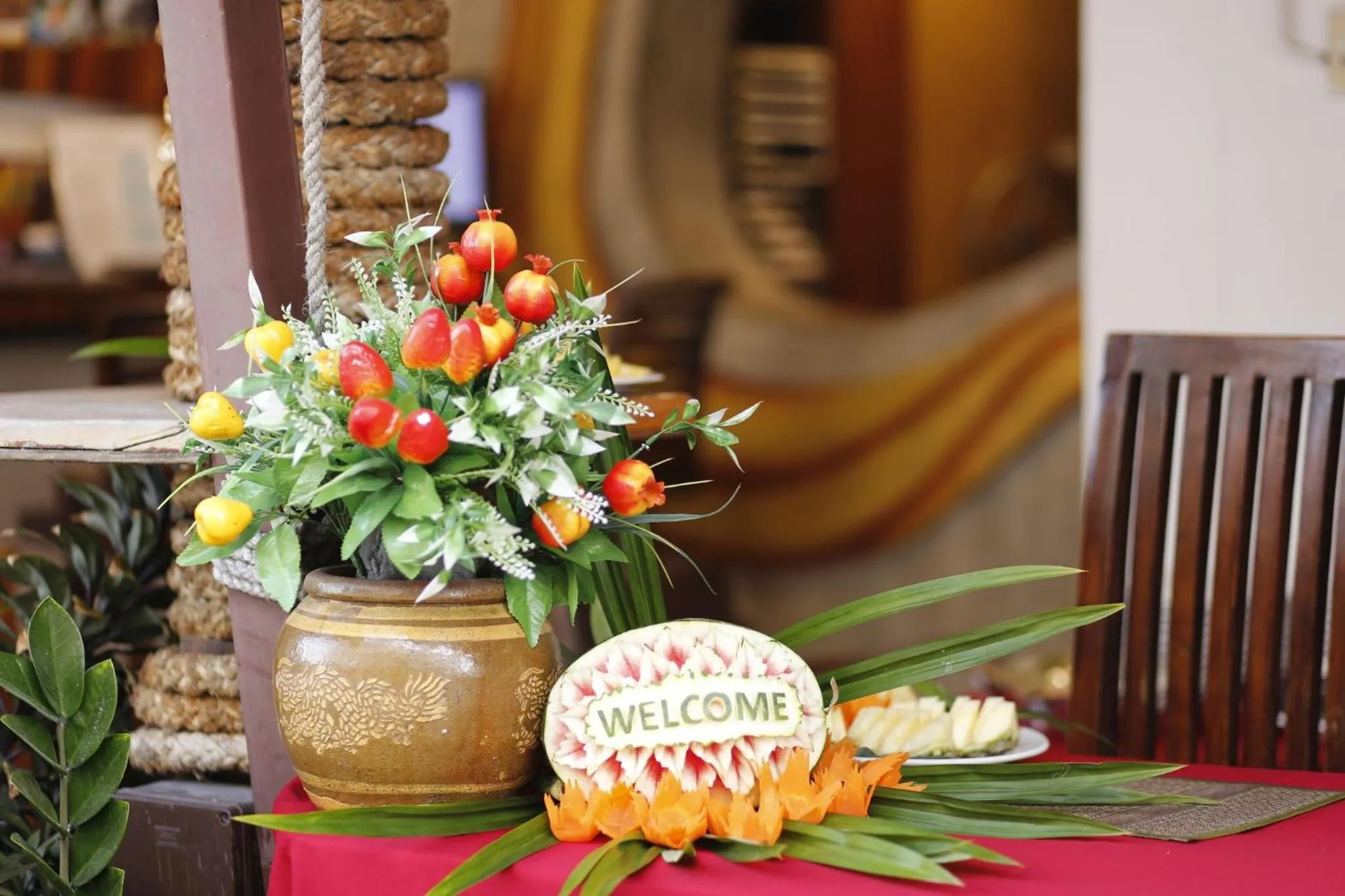 Staff in Baan Kamala Fantasea Hotel