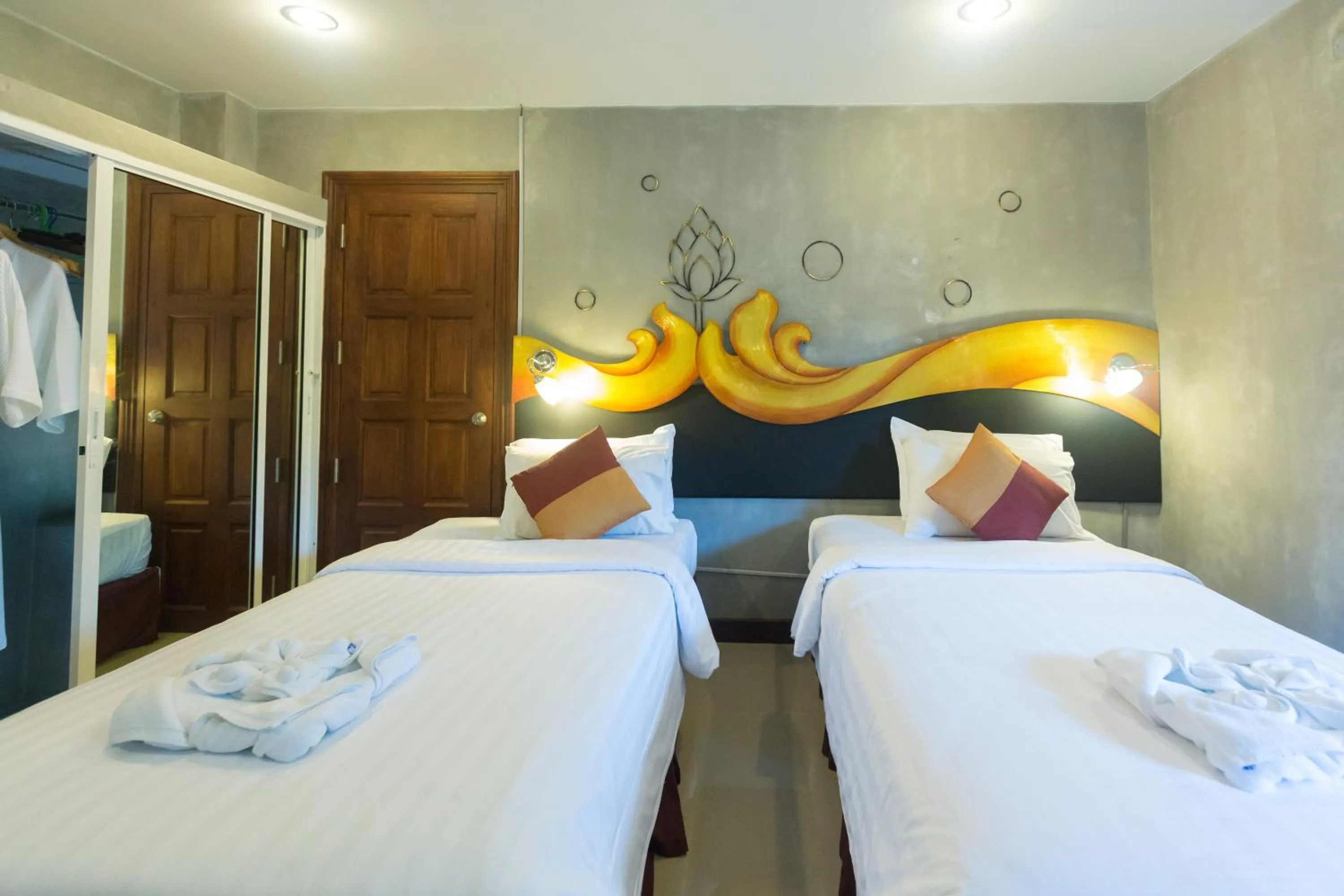 Bedroom, Bed in Baan Kamala Fantasea Hotel