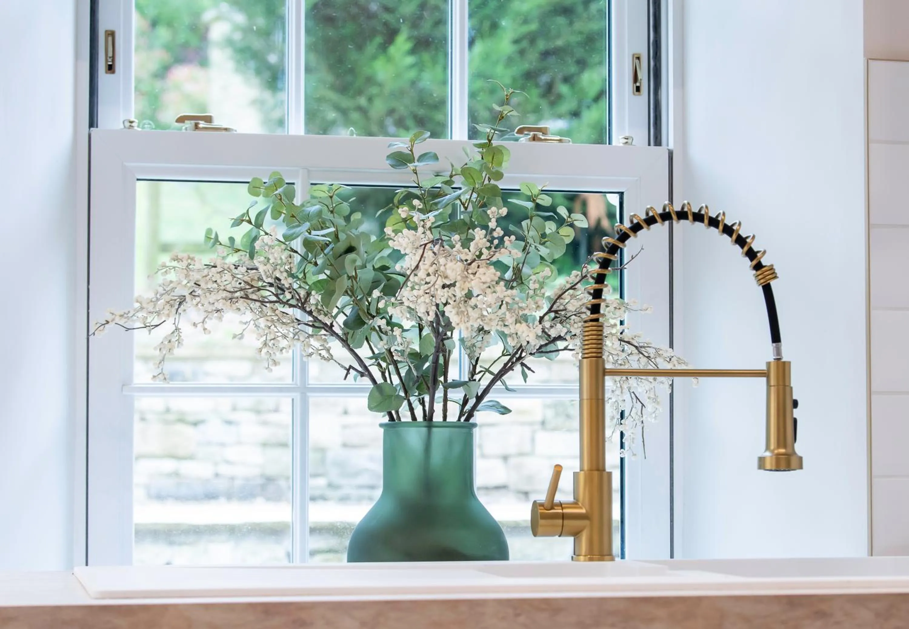 View (from property/room) in Langley Castle Hotel