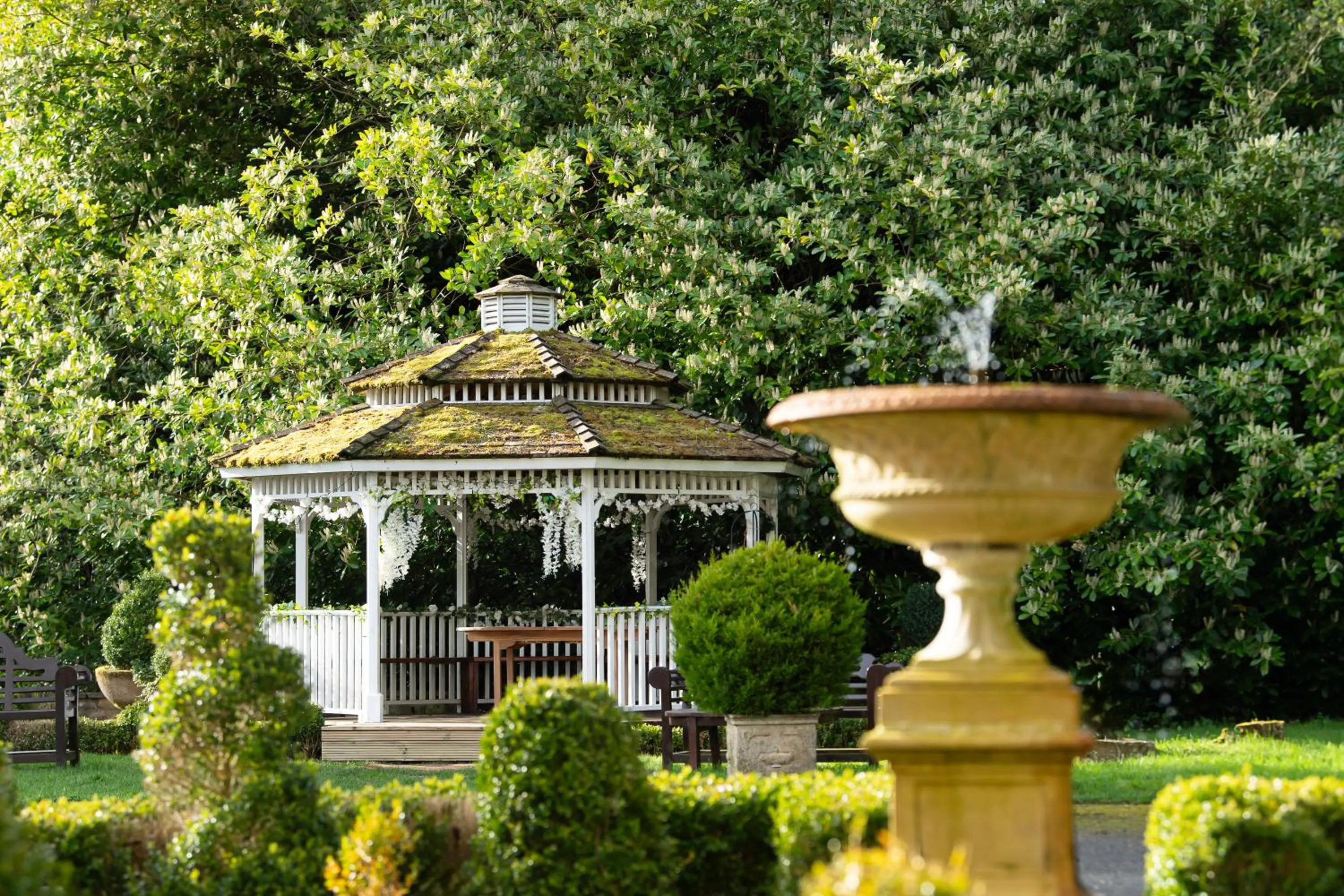 Natural landscape in Langley Castle Hotel