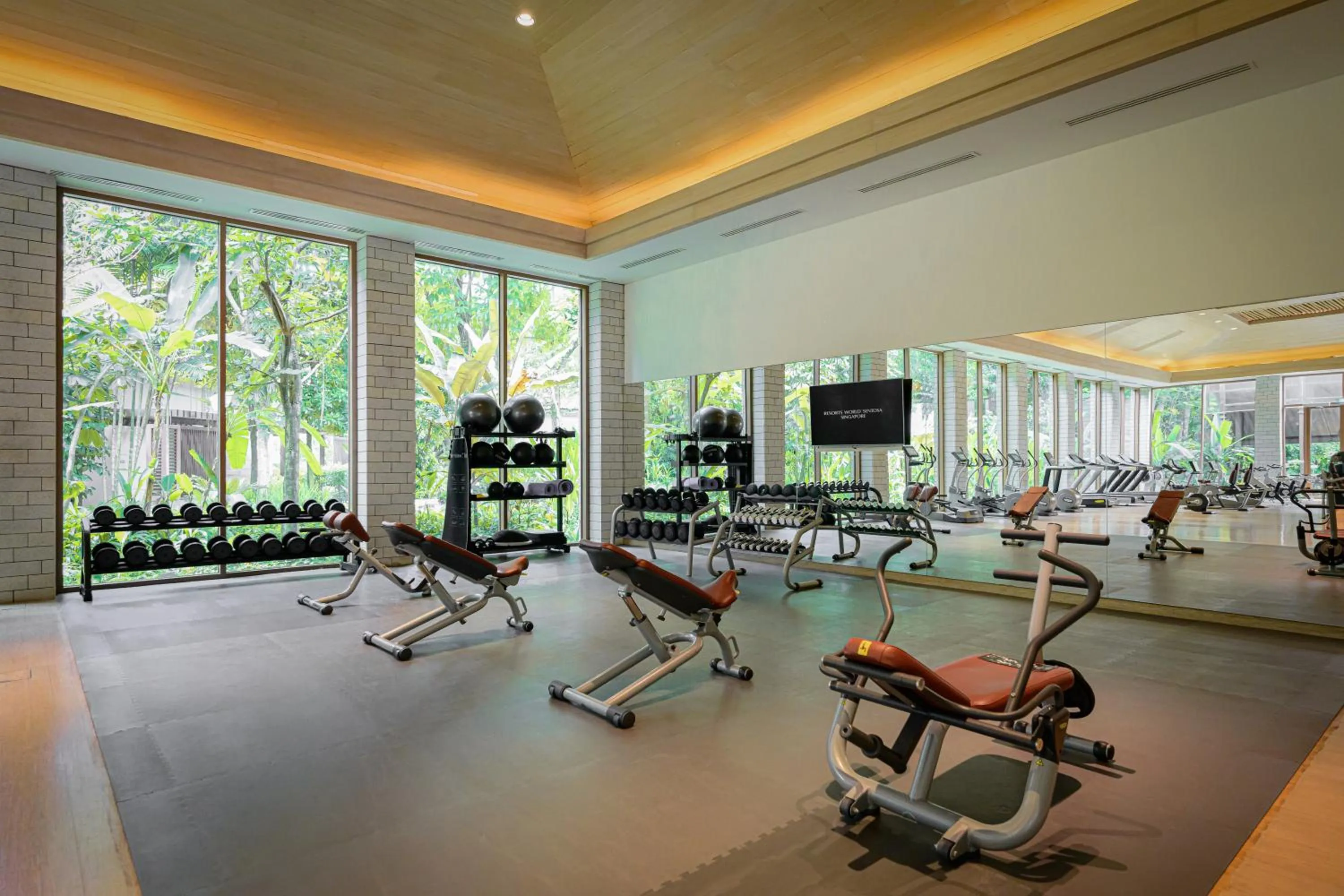 Fitness centre/facilities in Resorts World Sentosa - Equarius Villas