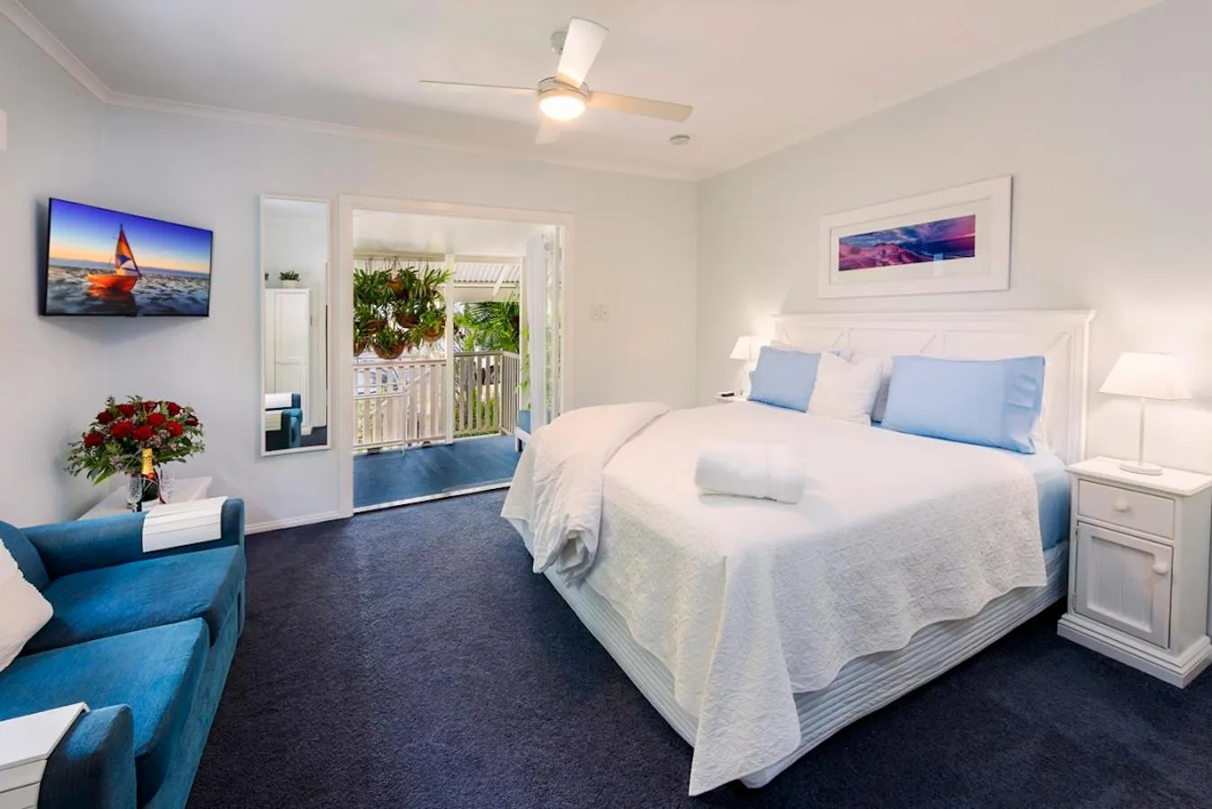 Bed in Debbie's Place