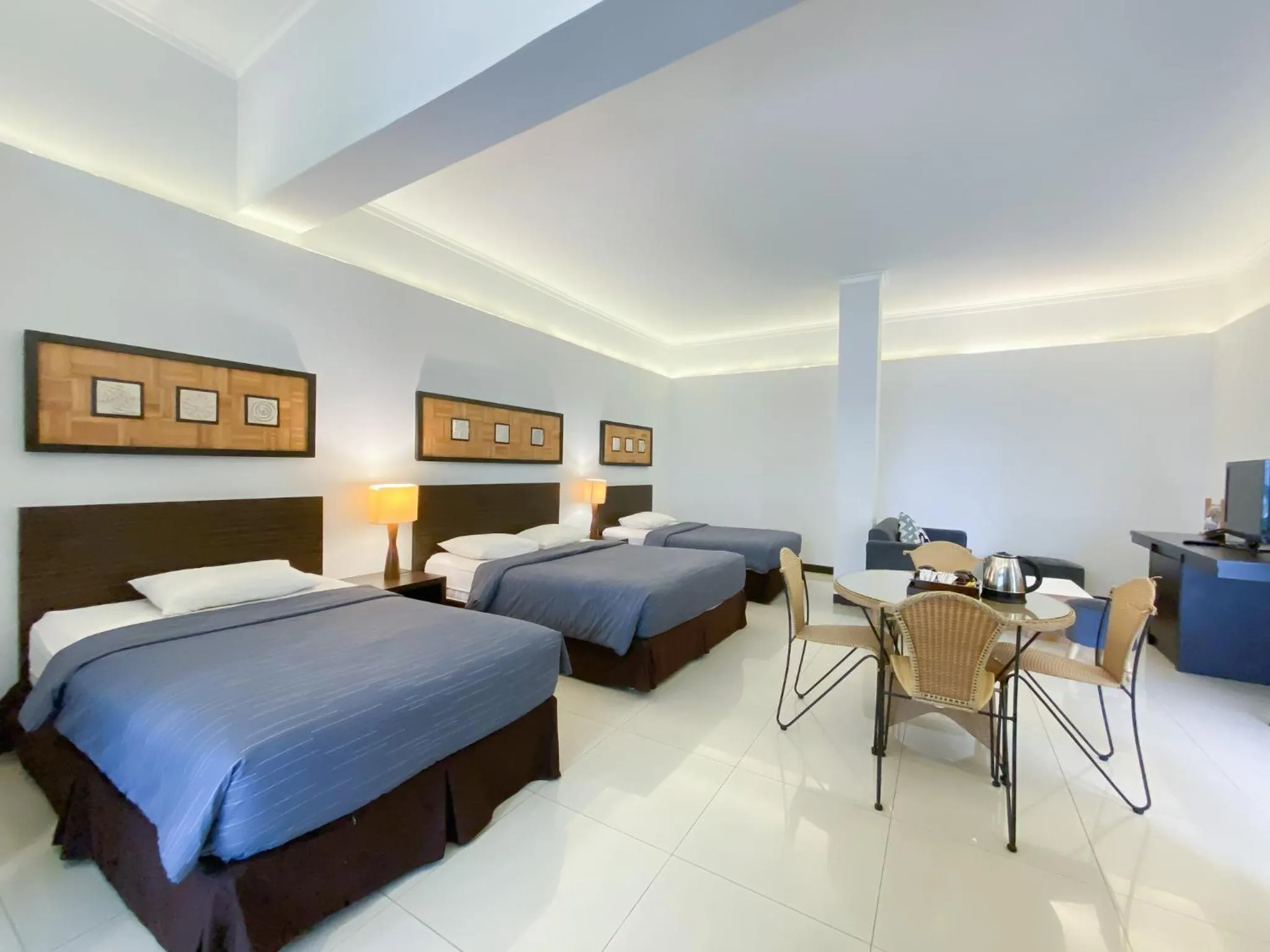 Bedroom, Bed in Lembang Asri Resort