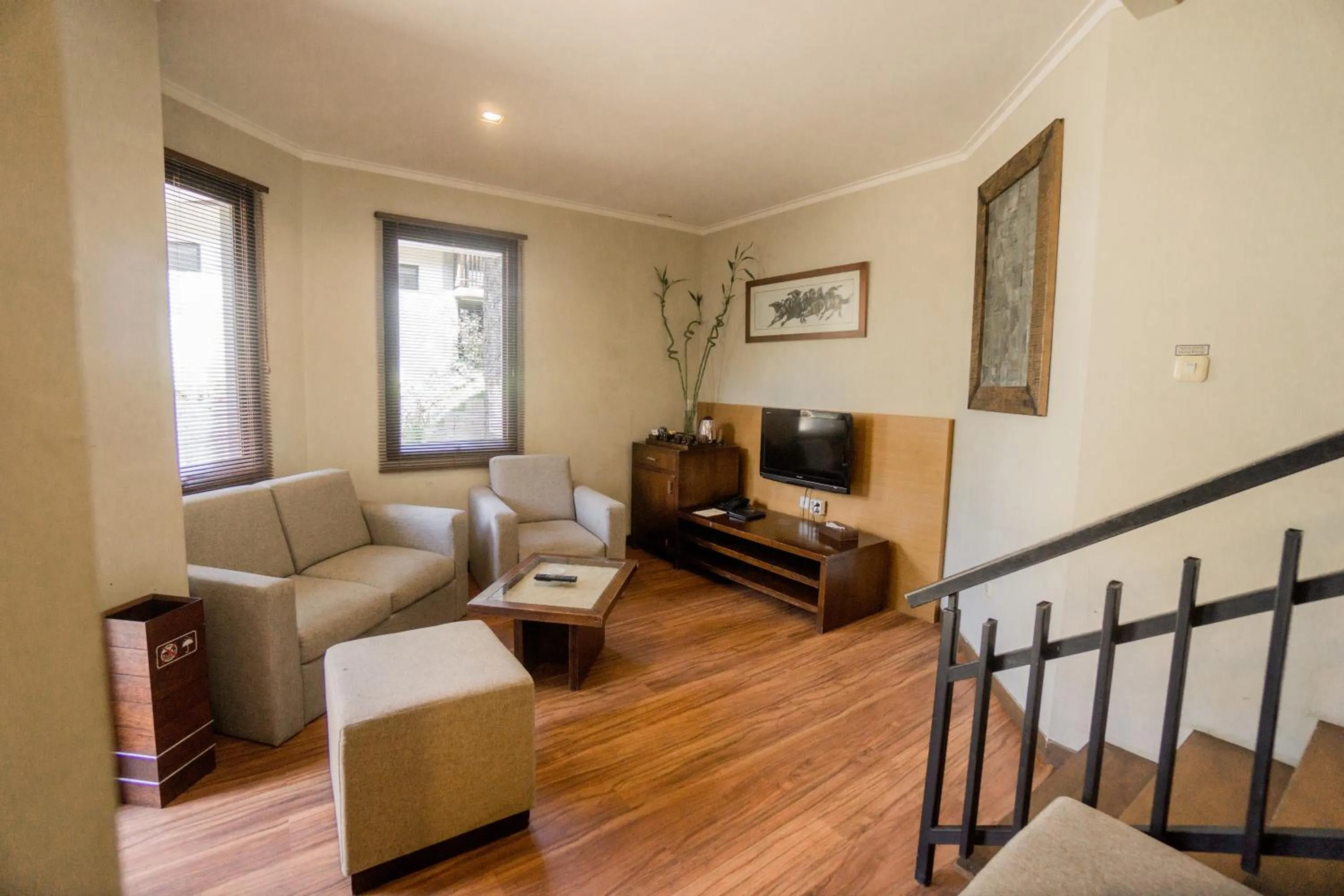 Living room in Lembang Asri Resort