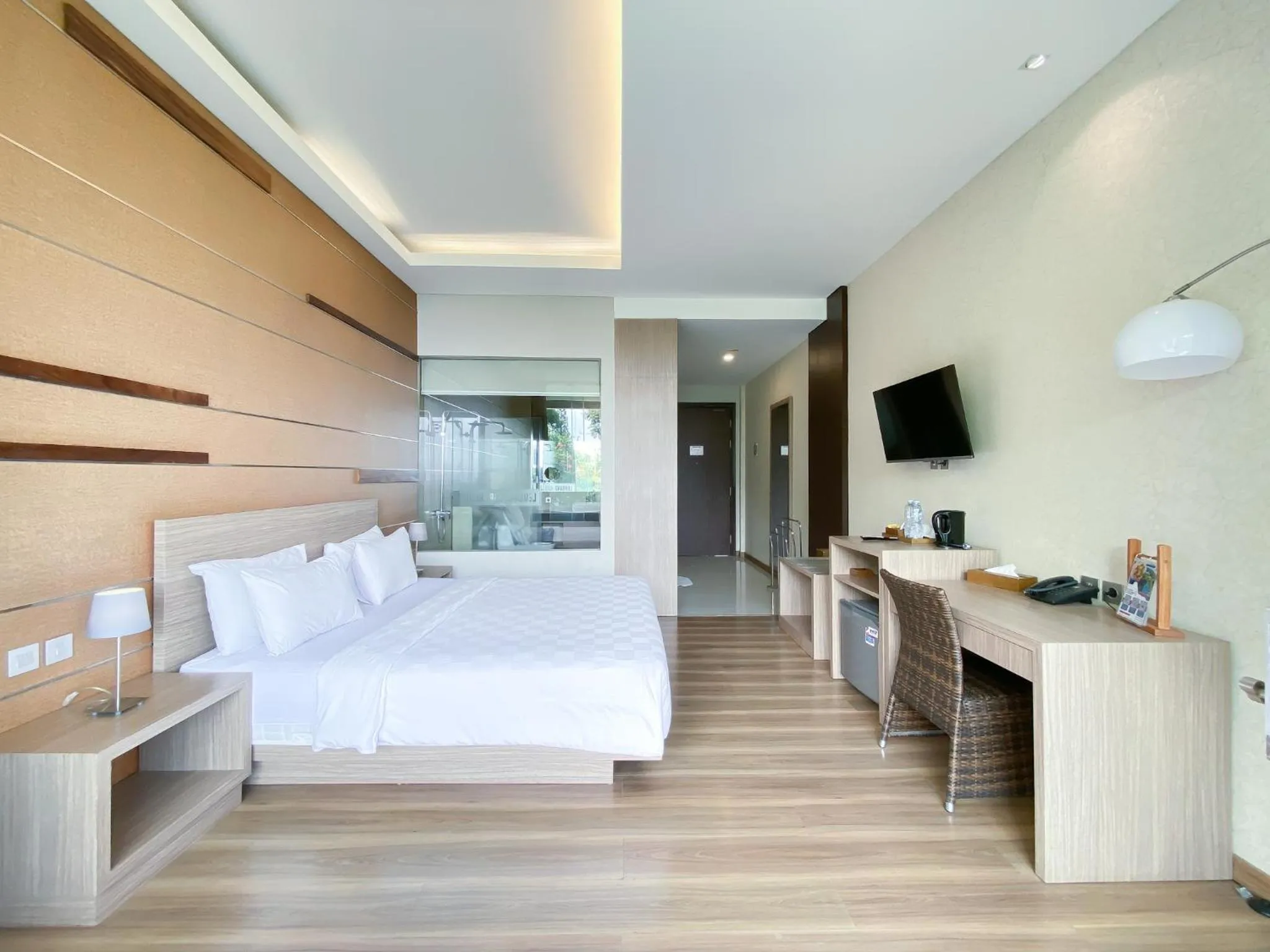 Bed in Lembang Asri Resort