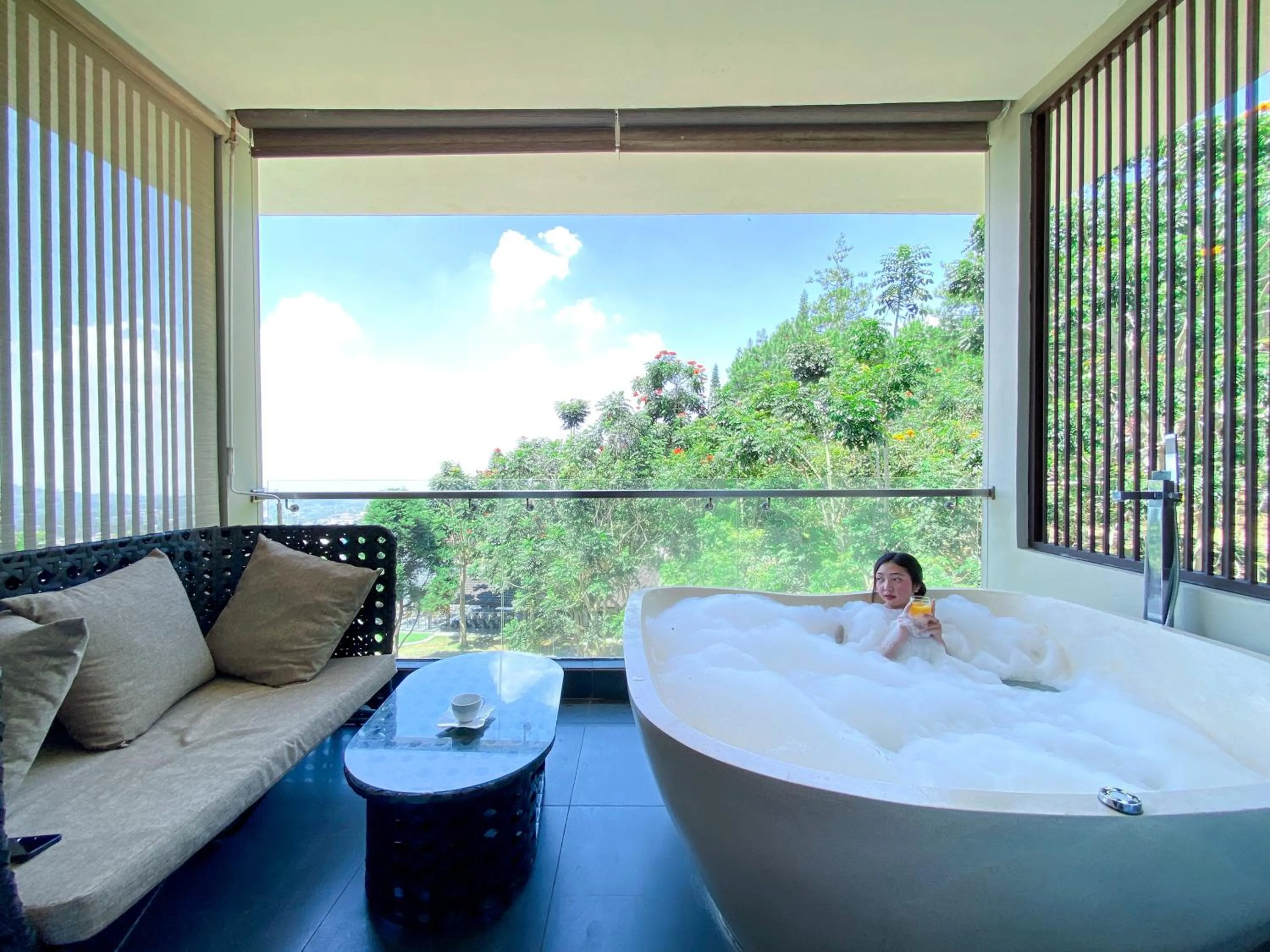 Bath in Lembang Asri Resort