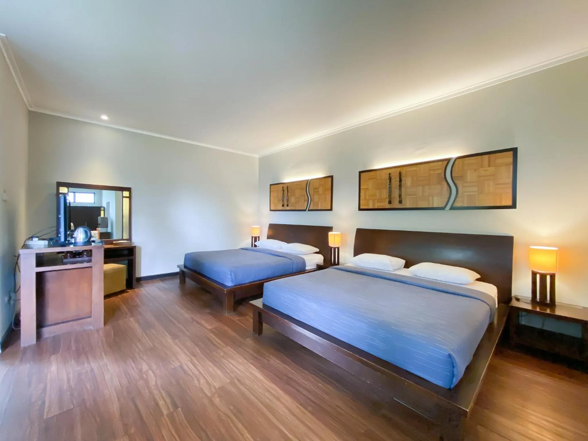 Bedroom, Bed in Lembang Asri Resort