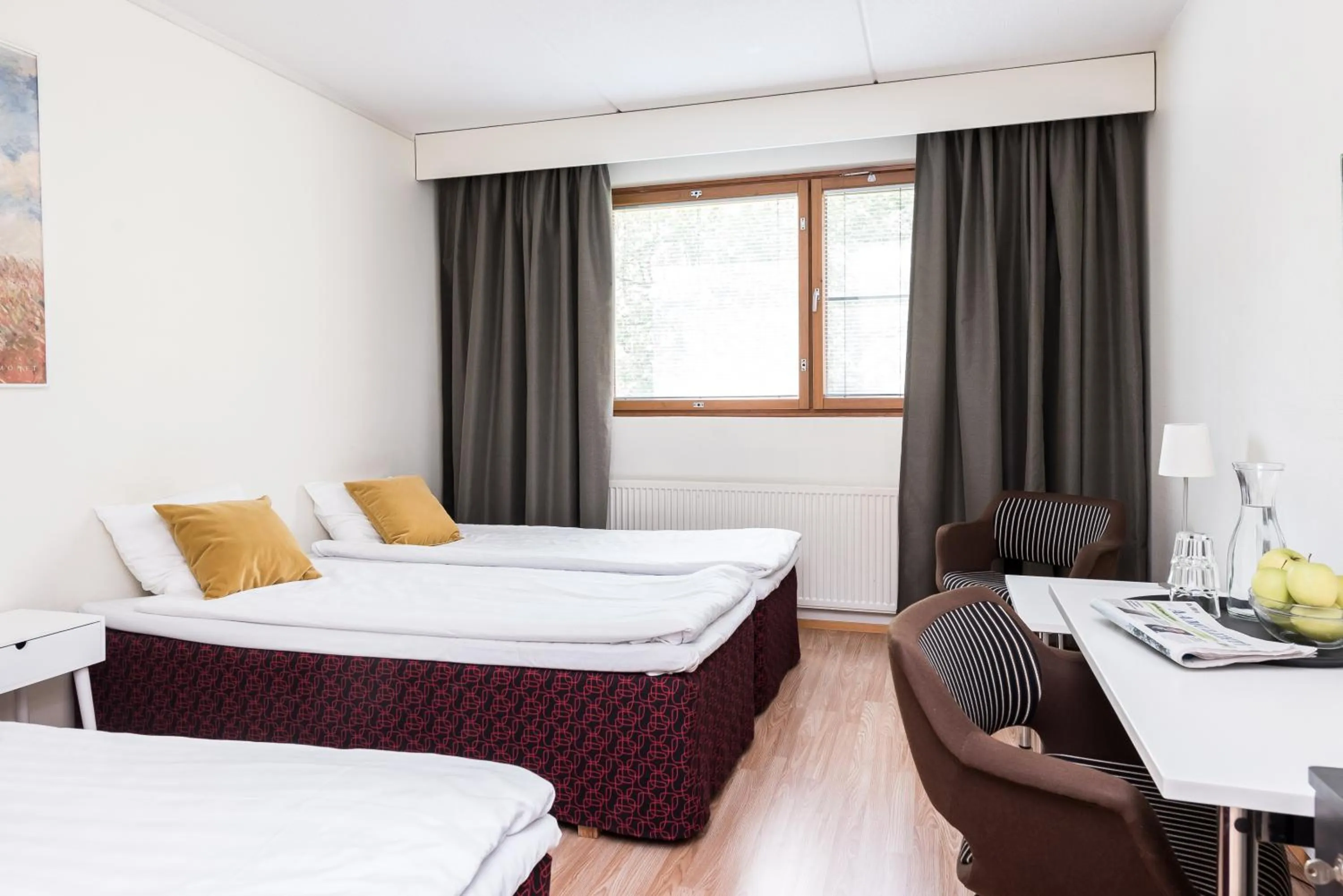 Bed in Hotel Hermica