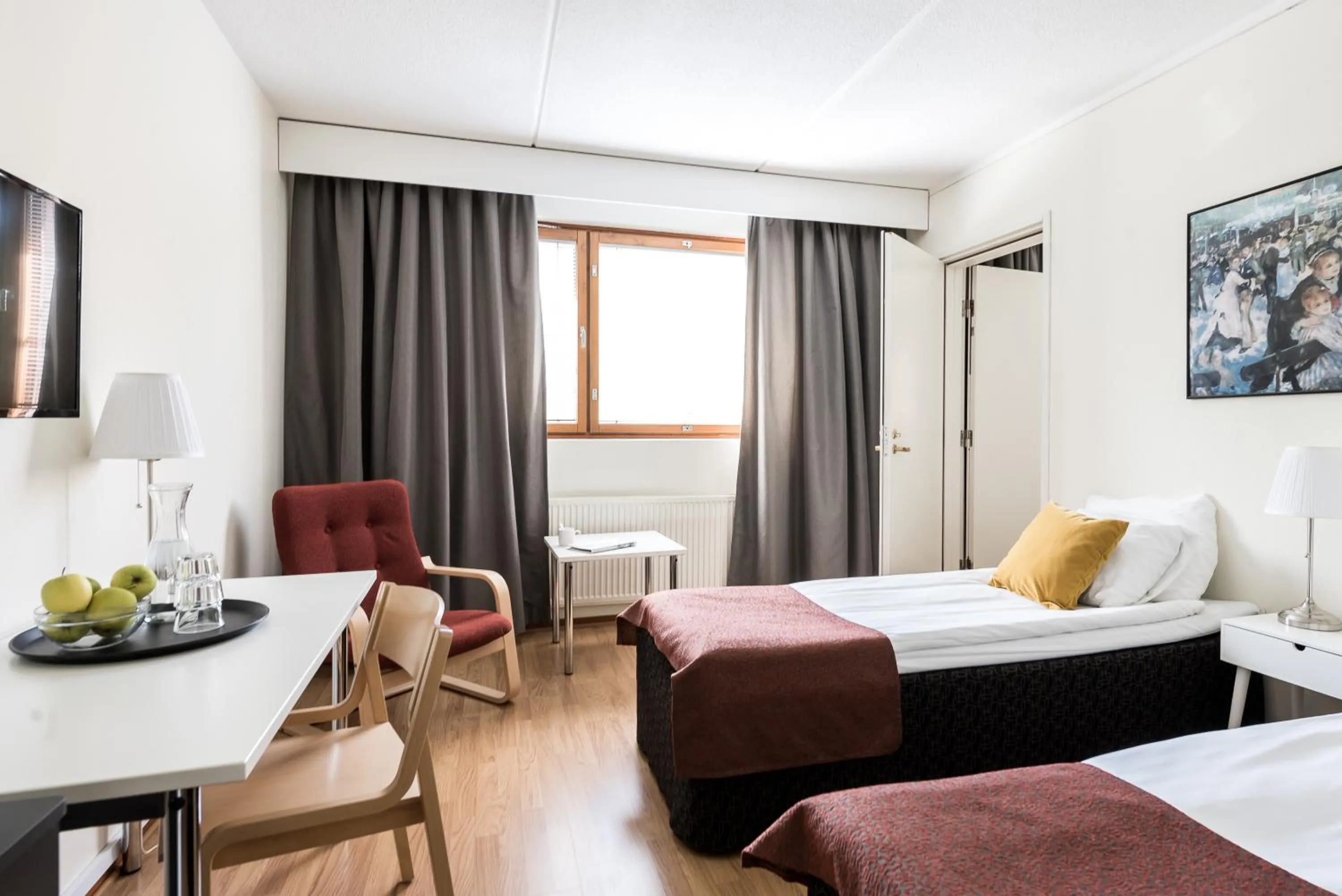 Bed in Hotel Hermica