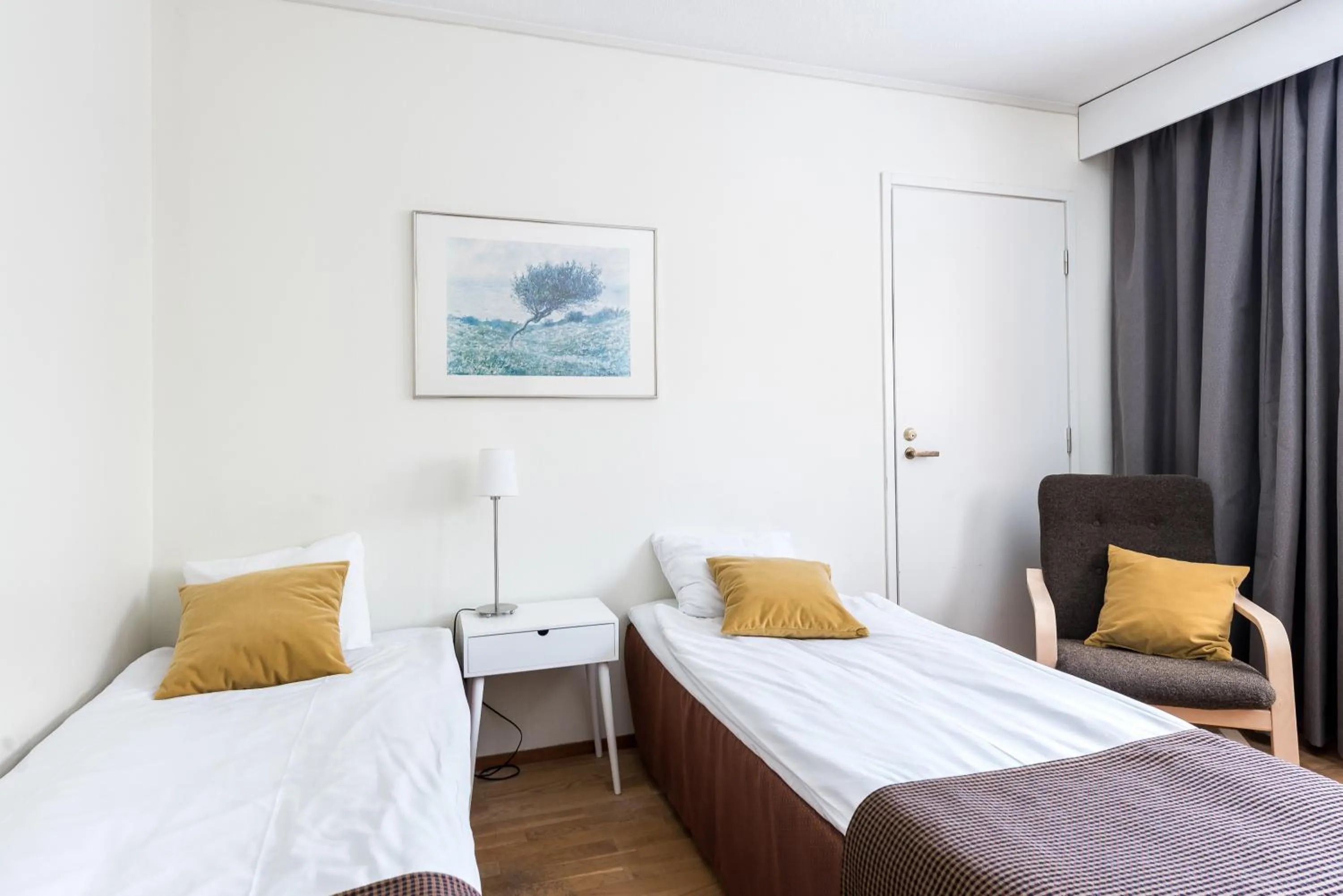 Bed in Hotel Hermica