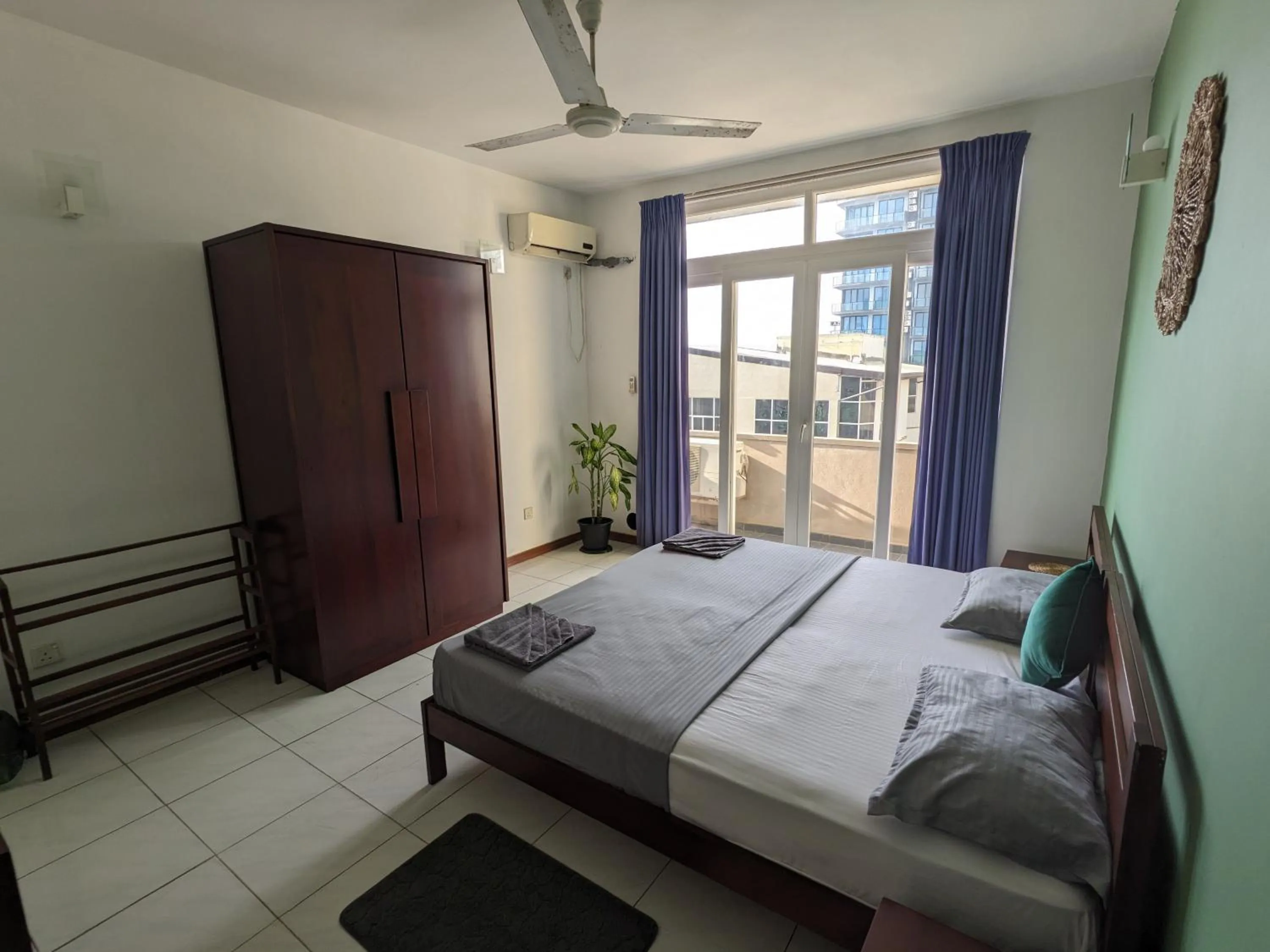 Bed in Palmyrah Residencies