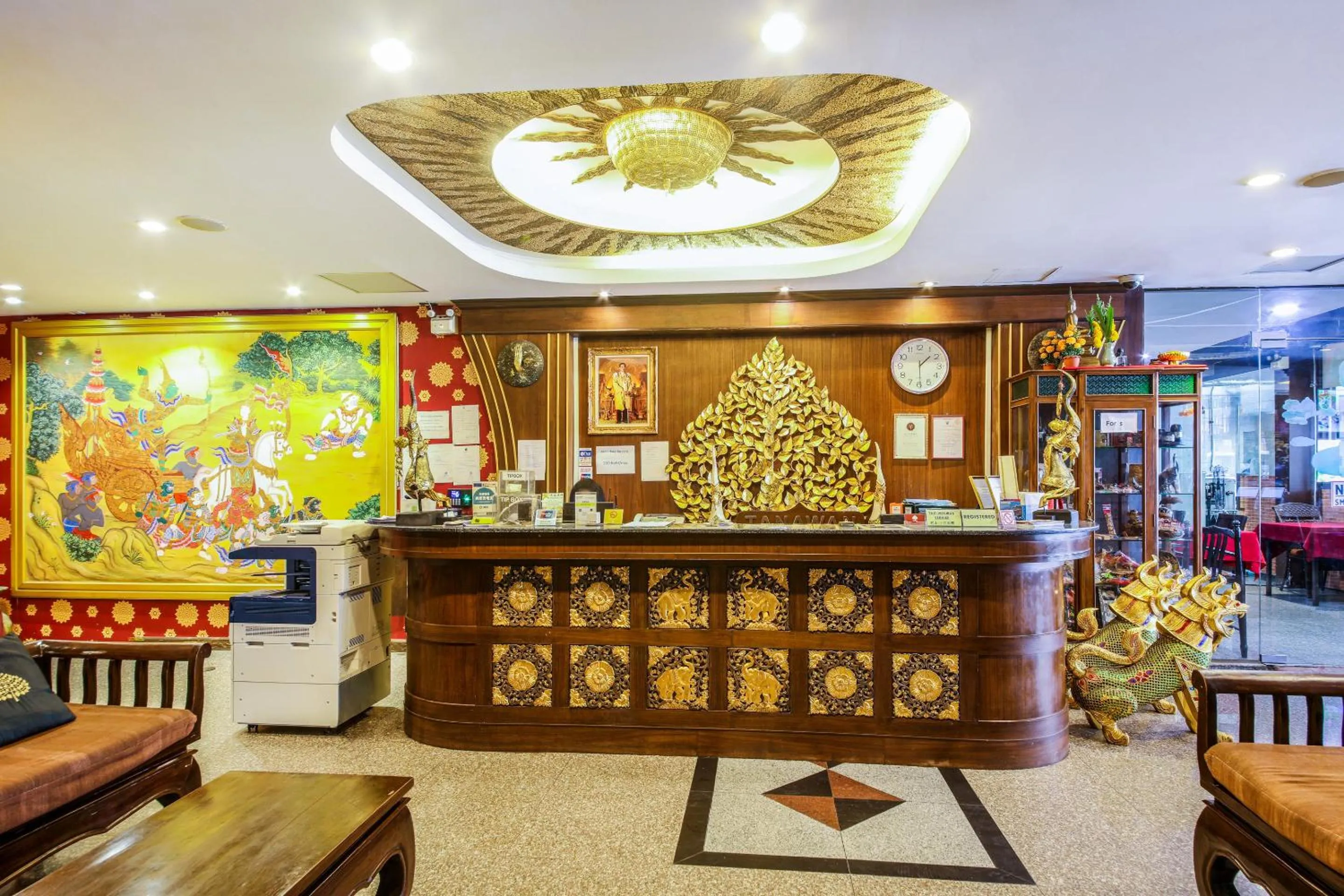 Lobby or reception in Tanawan Phuket Hotel