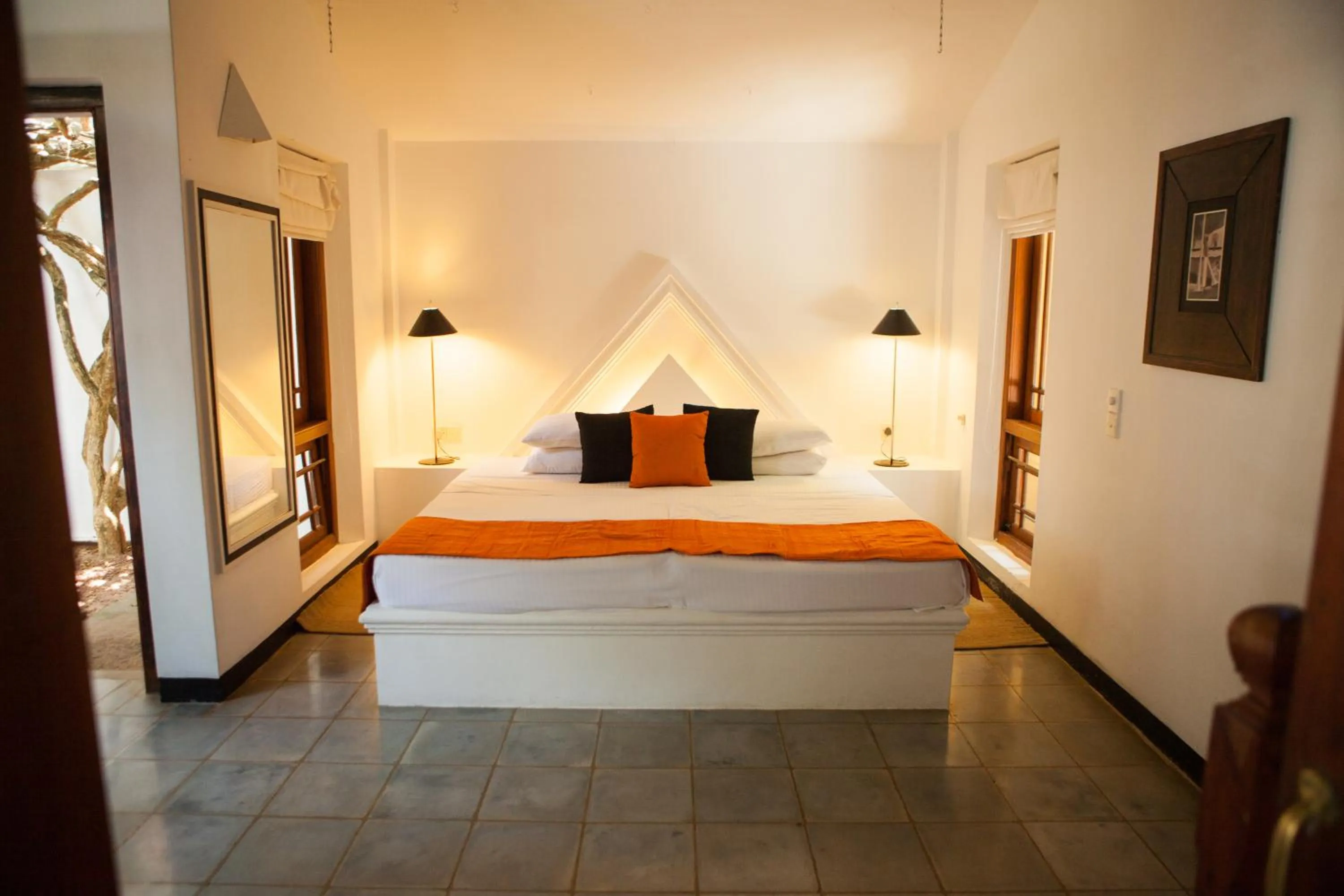 Bedroom, Bed in Club Villa