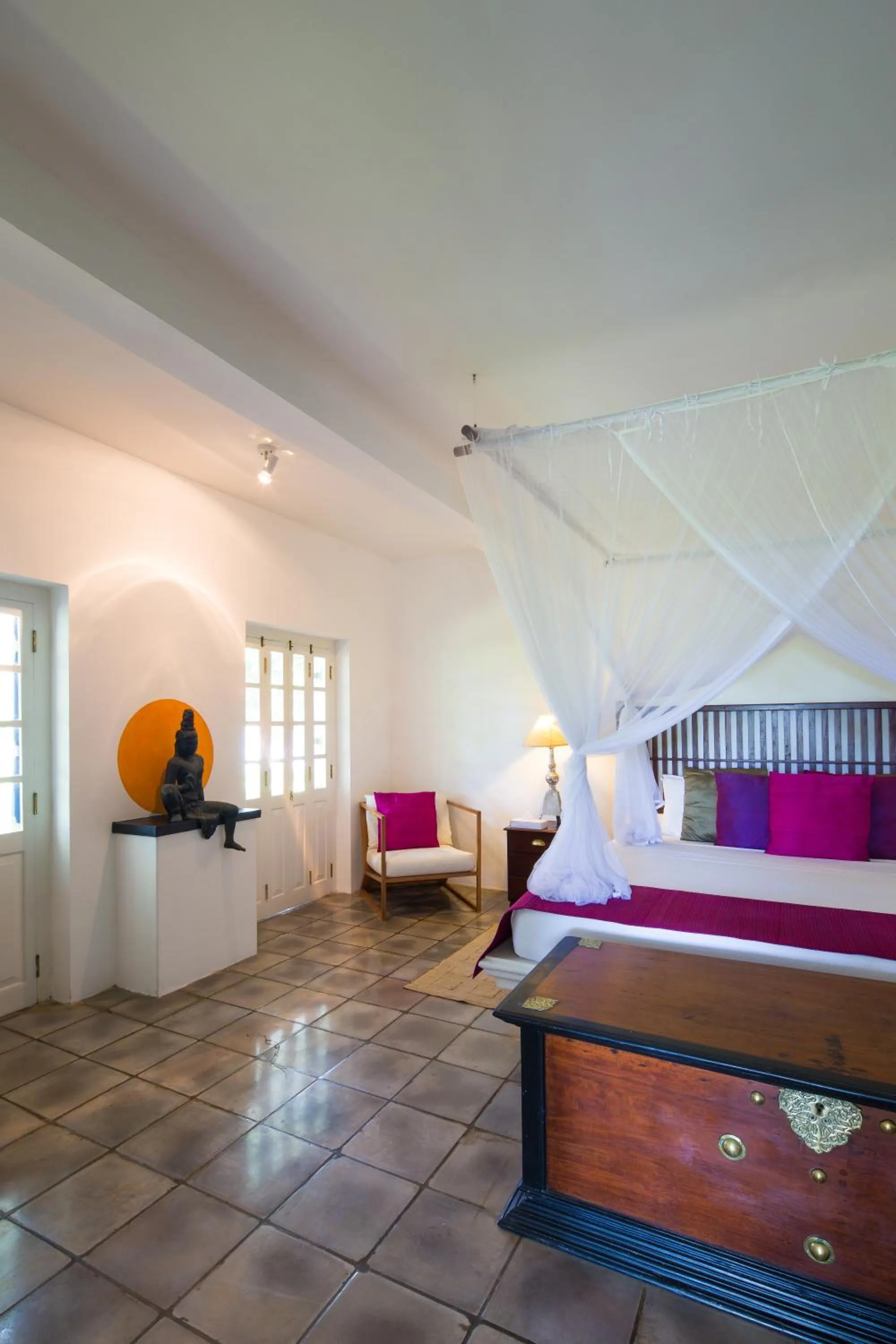 Bedroom, Bed in Club Villa