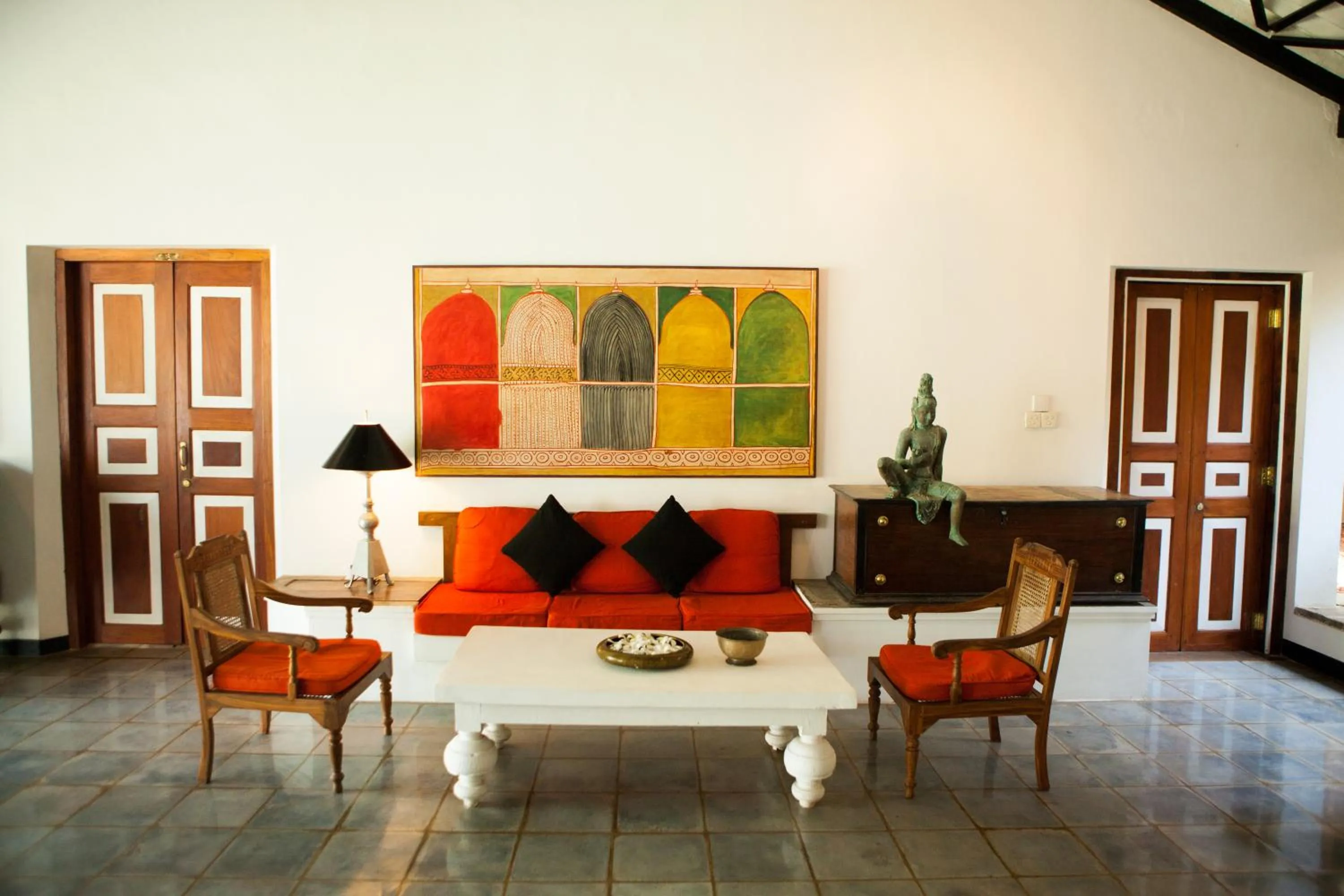 Decorative detail in Club Villa