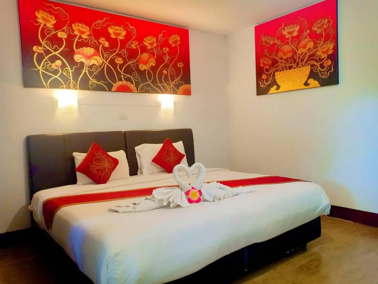 Bed in The Krabi Forest Homestay