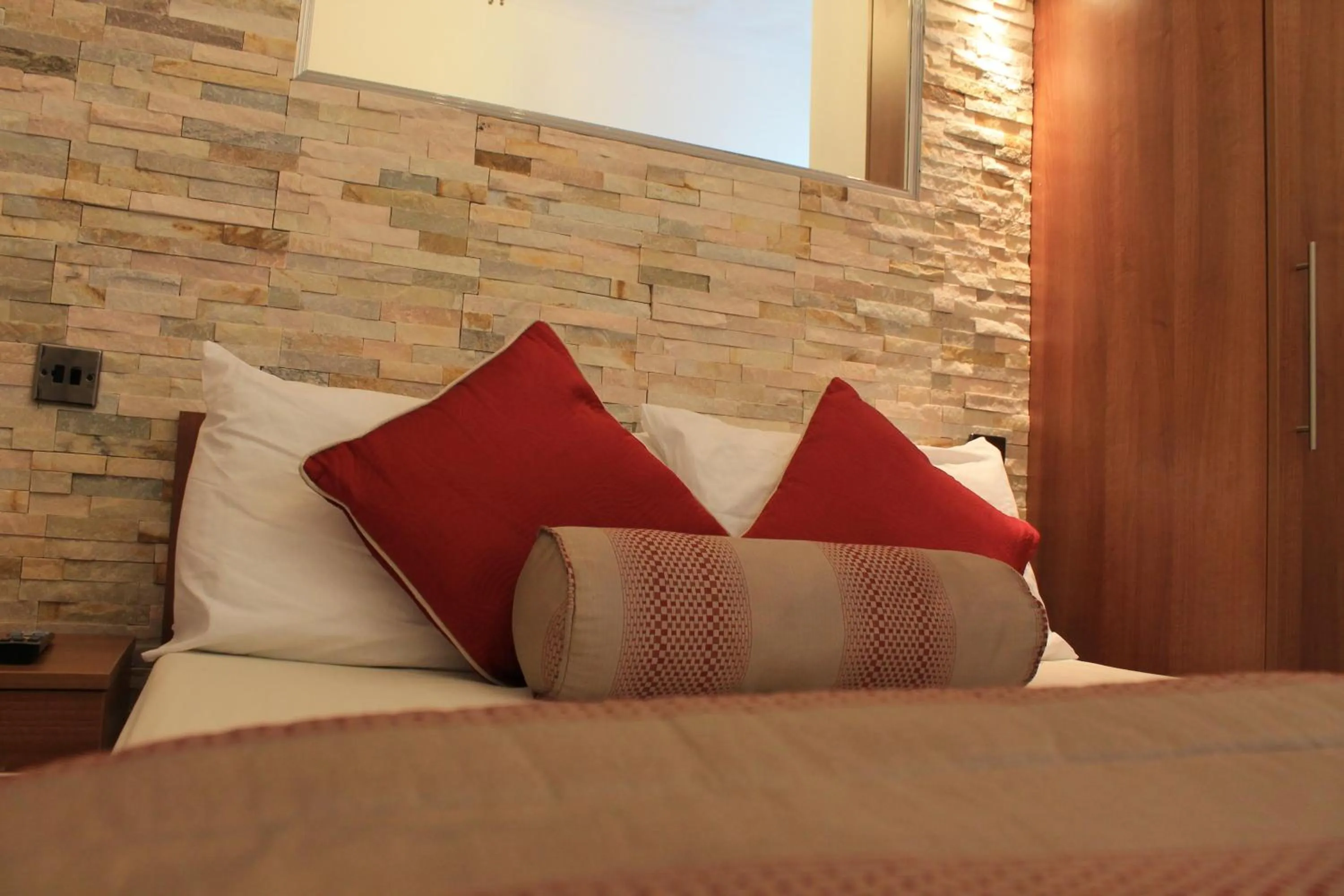 Bed in Skylark Guest House