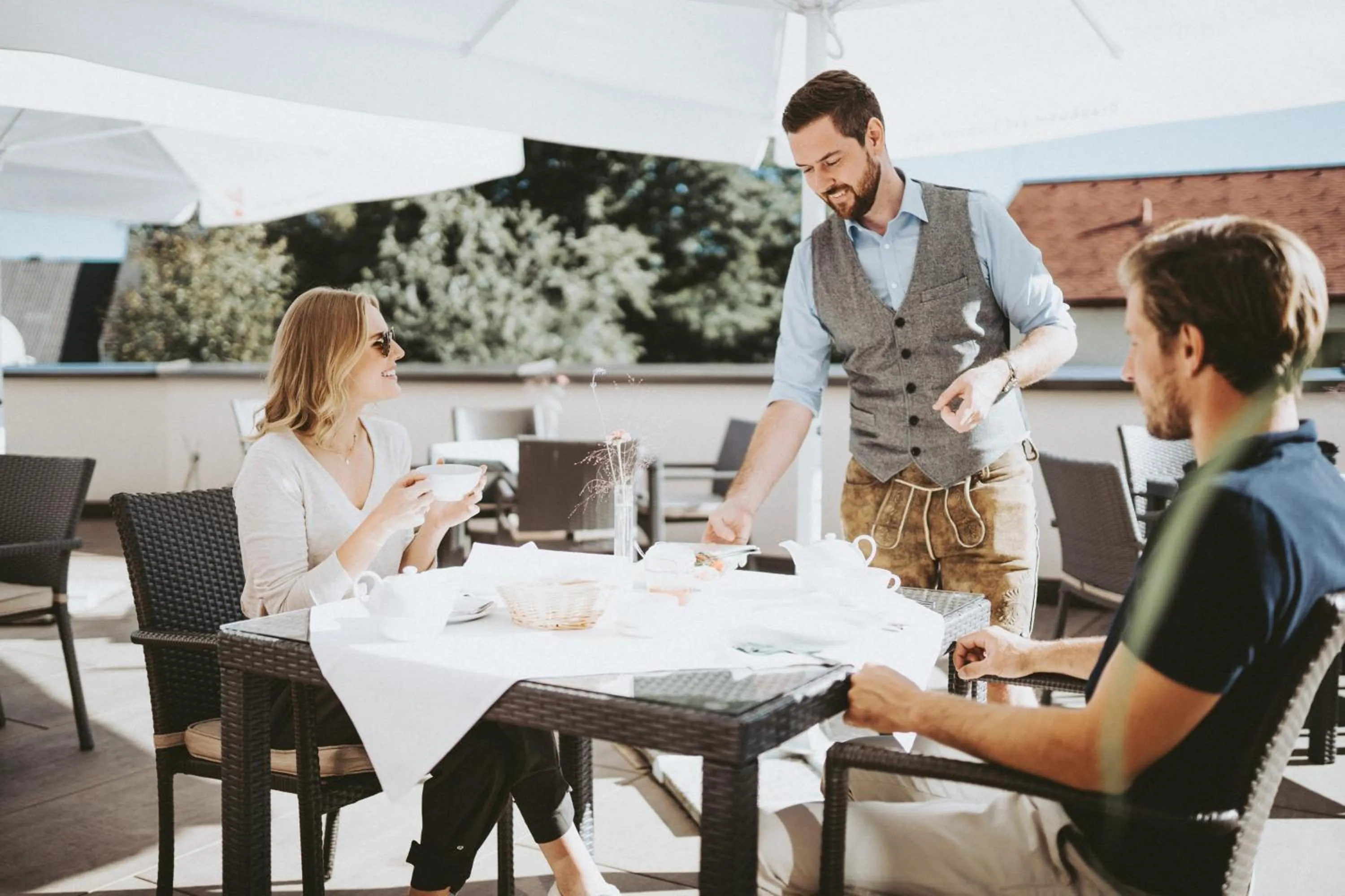 Balcony/Terrace in Mein Hotel Fast