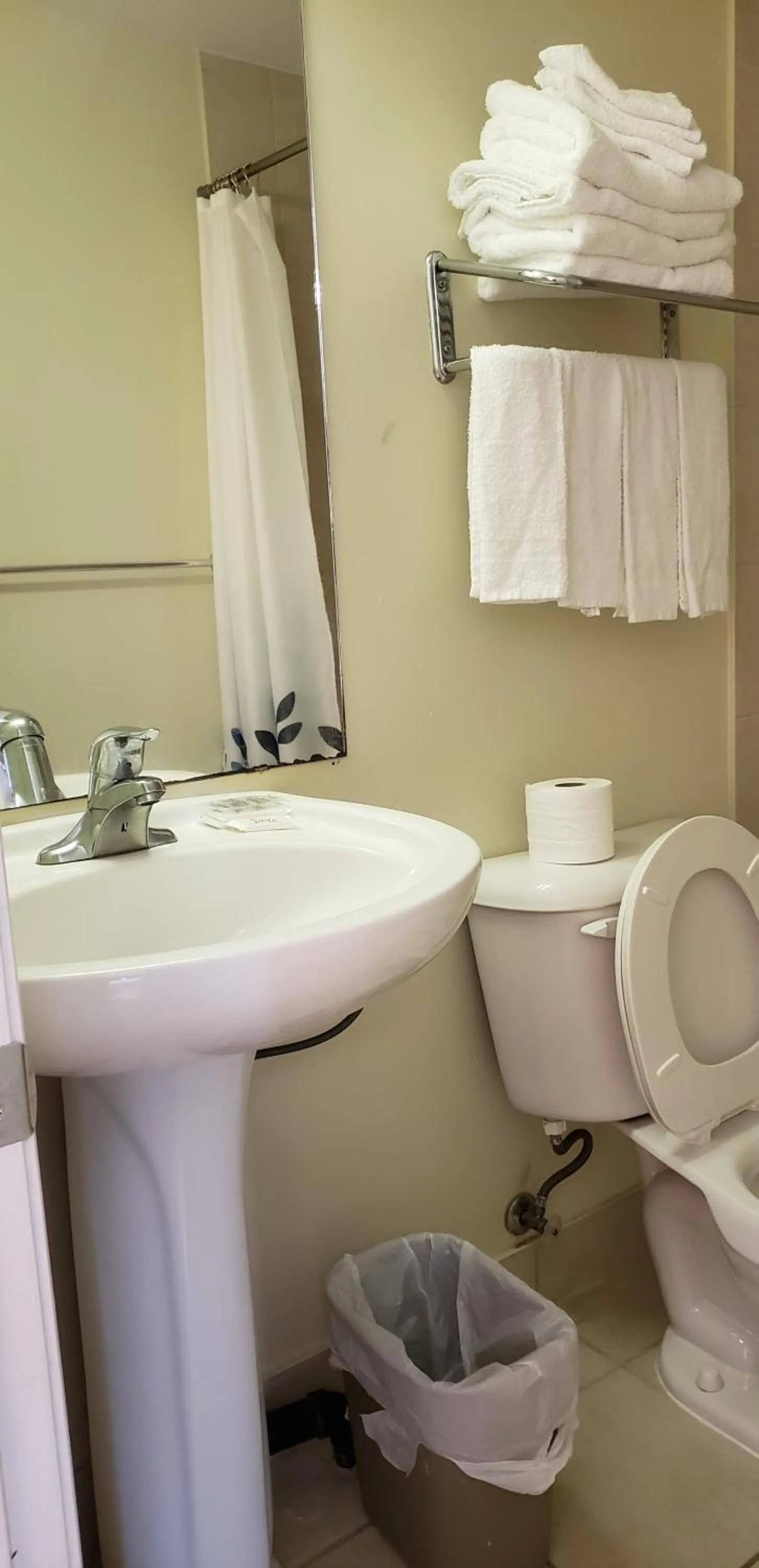 Toilet in Niagara Inn