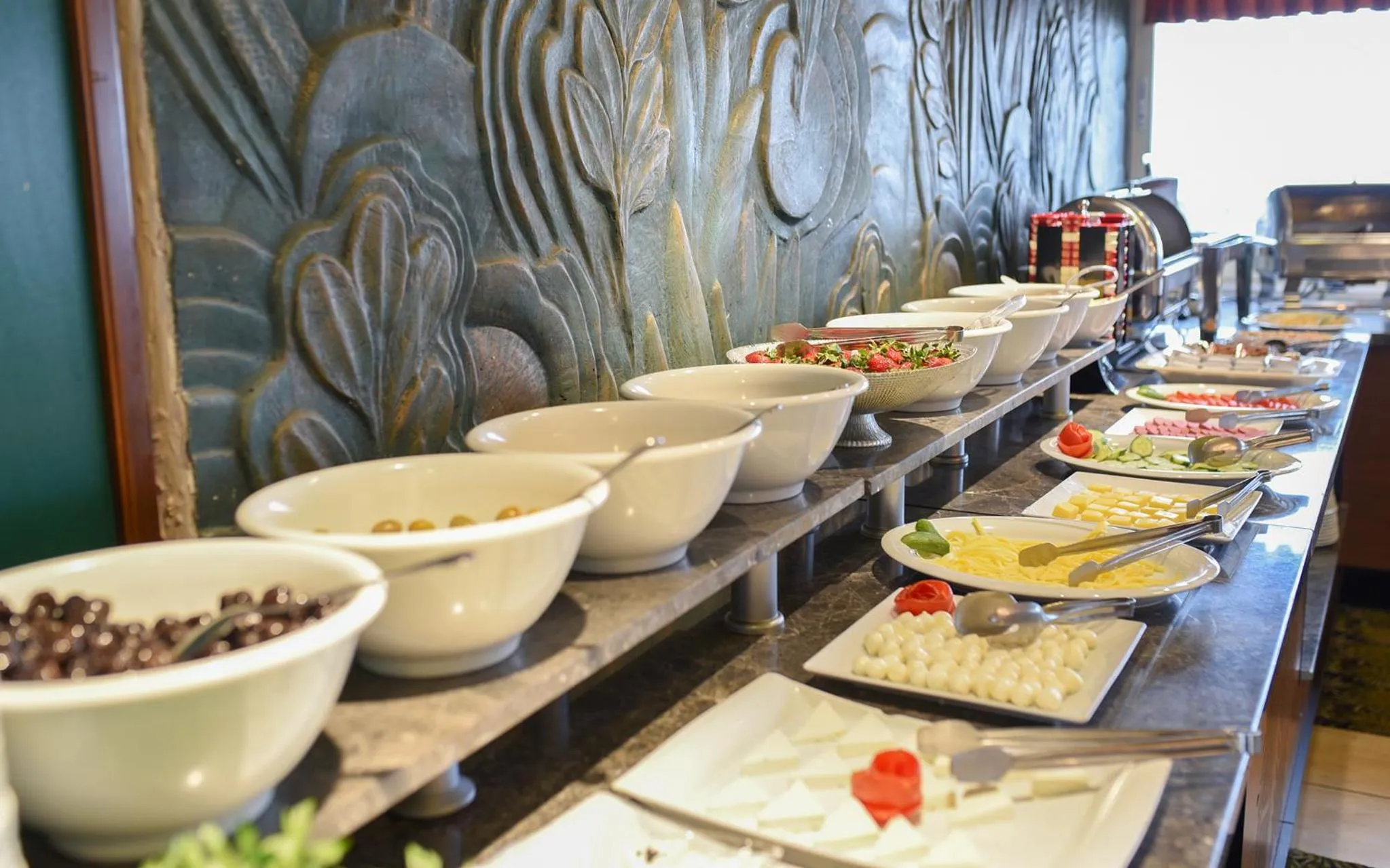 Buffet breakfast in Horon Hotel