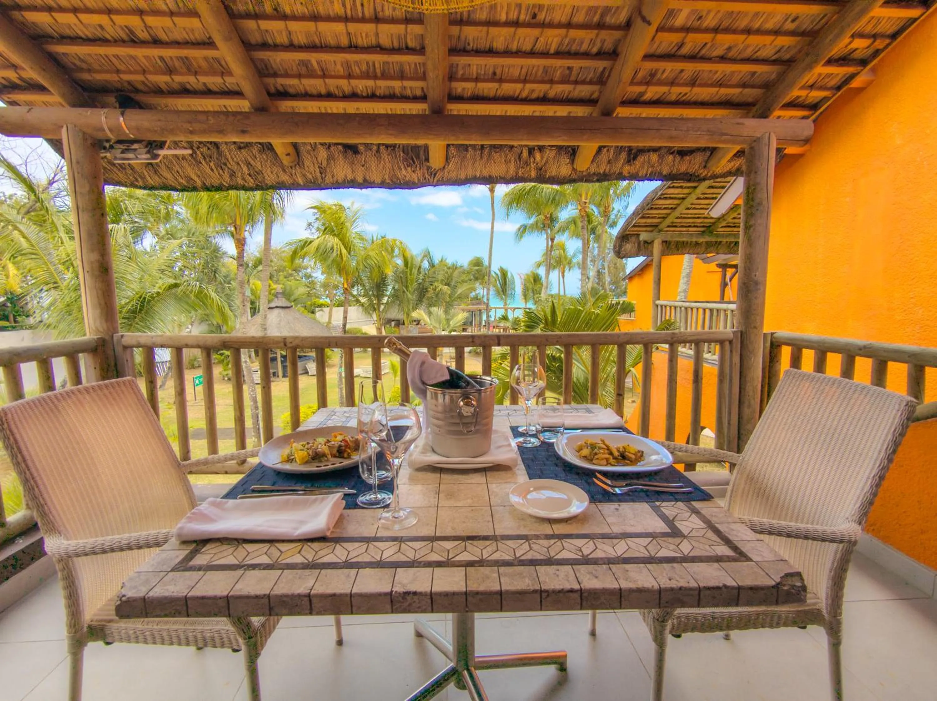 Balcony/Terrace in Flowers of Paradise