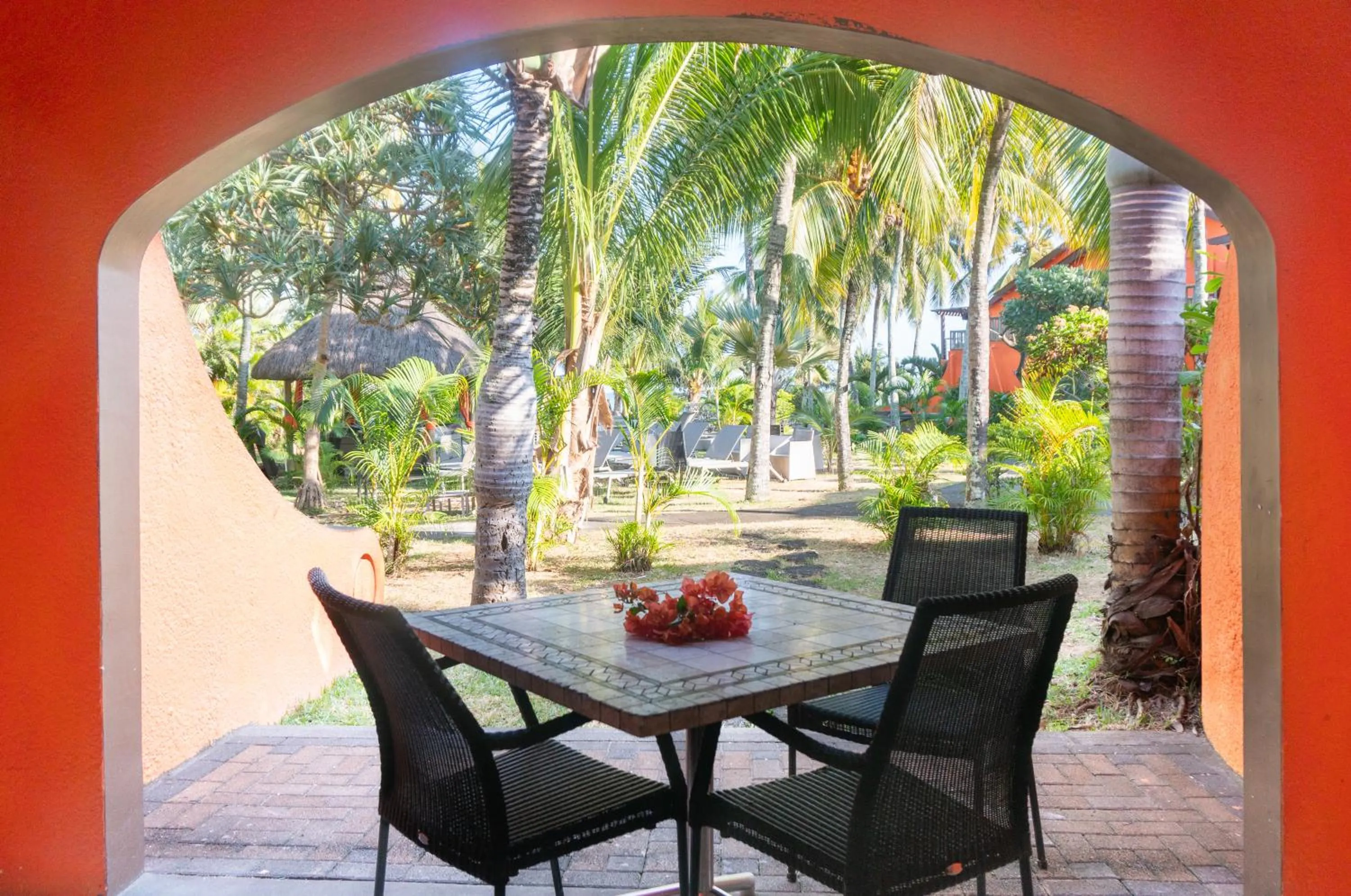 Garden view in Flowers of Paradise