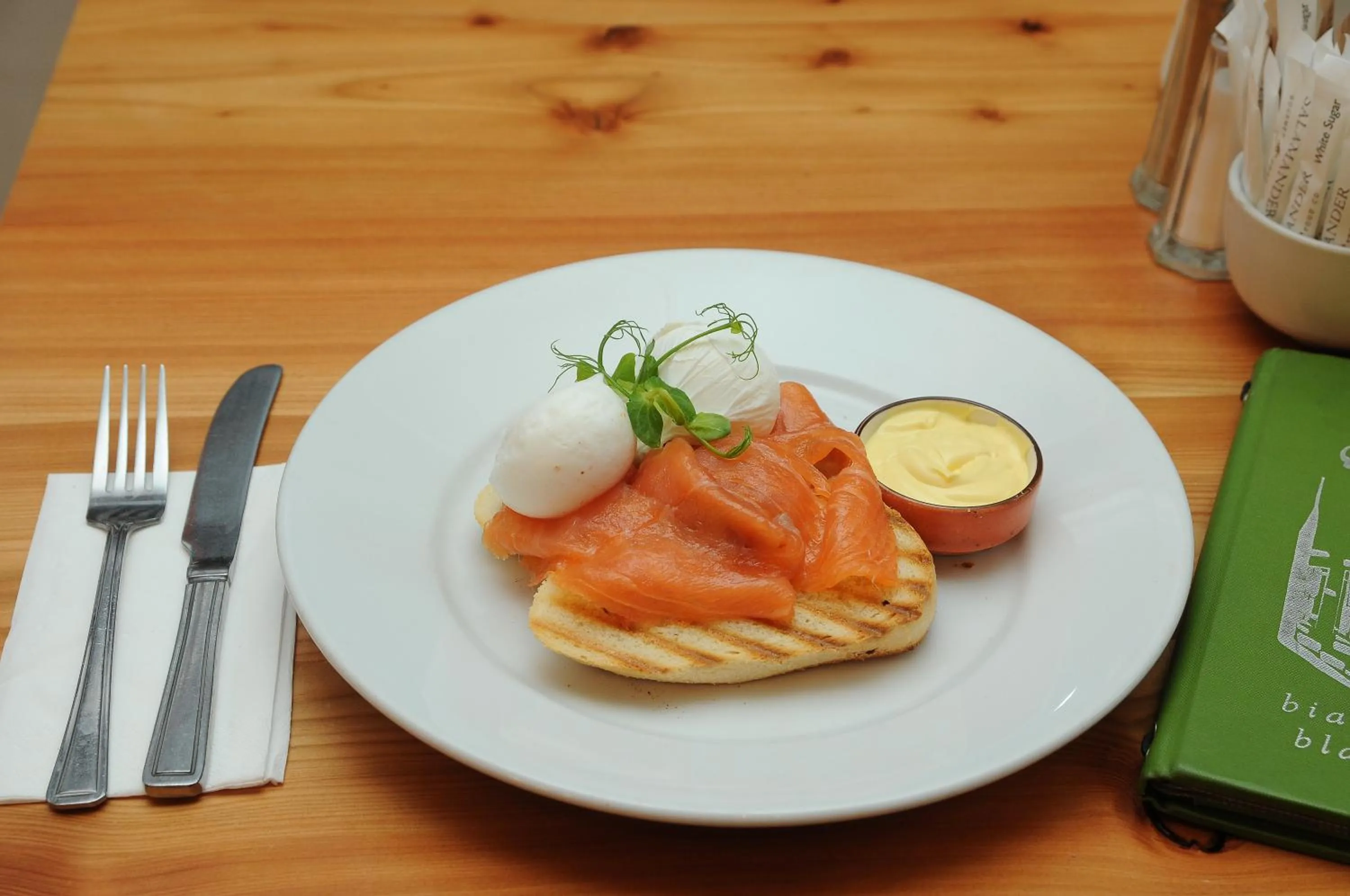 Breakfast in Lodge at The Old Barracks