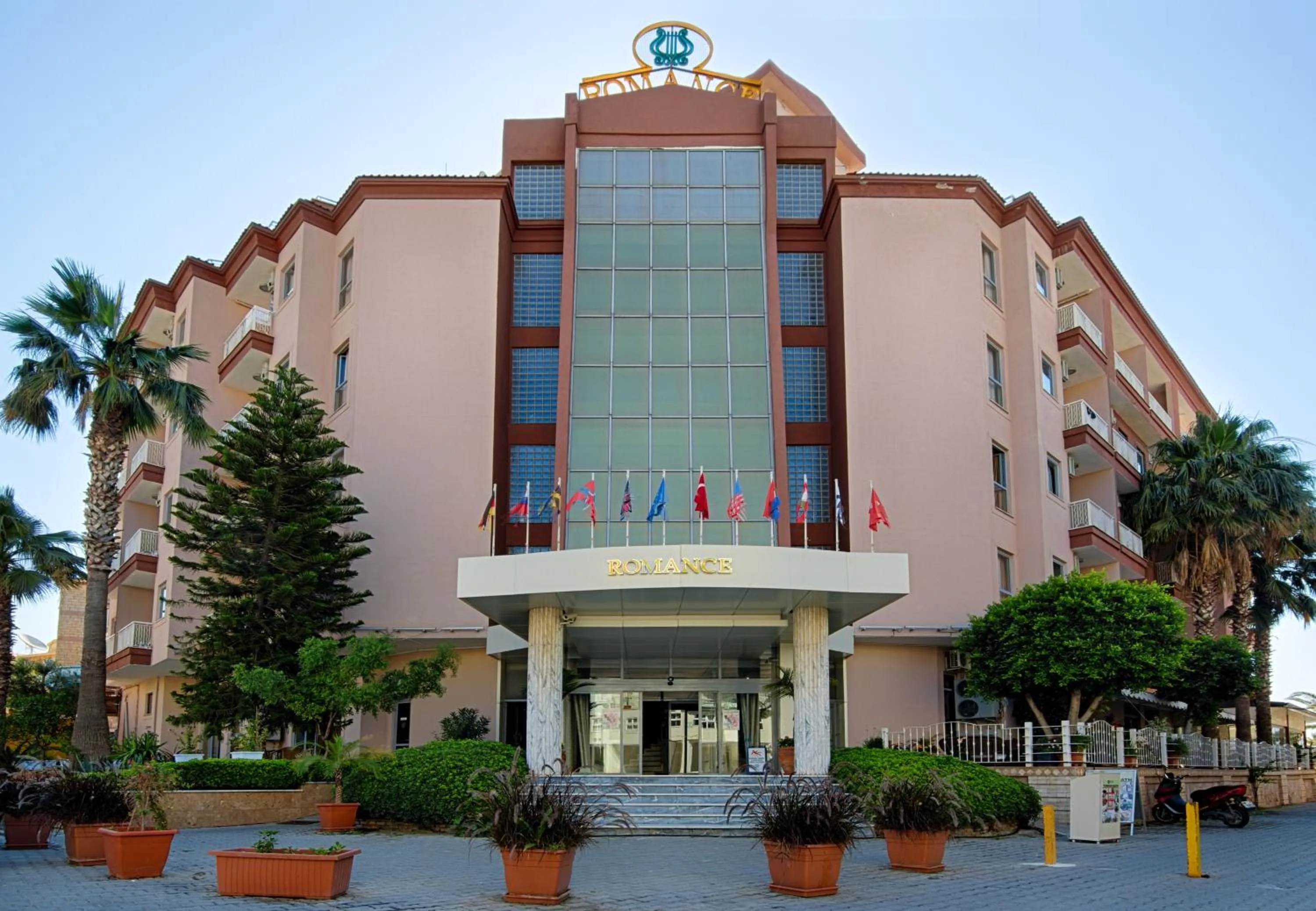 Property building in Romance Beach Hotel