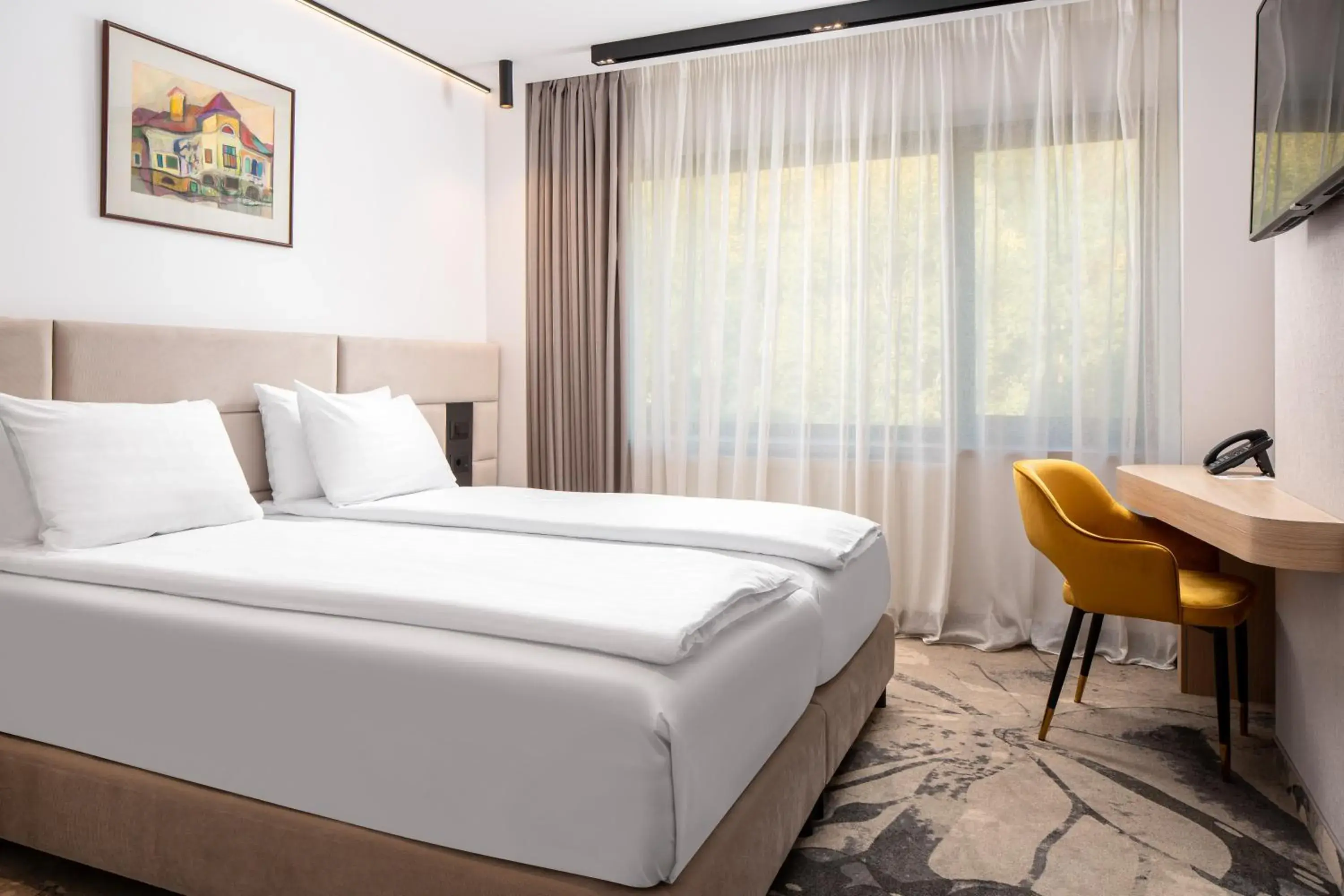 Deluxe Double Room without Balcony and free swimming pool access in Hotel Alexandrion Experience Deluxe Double Room without Balcony and free swimming pool access in Hotel Alexandrion Experience