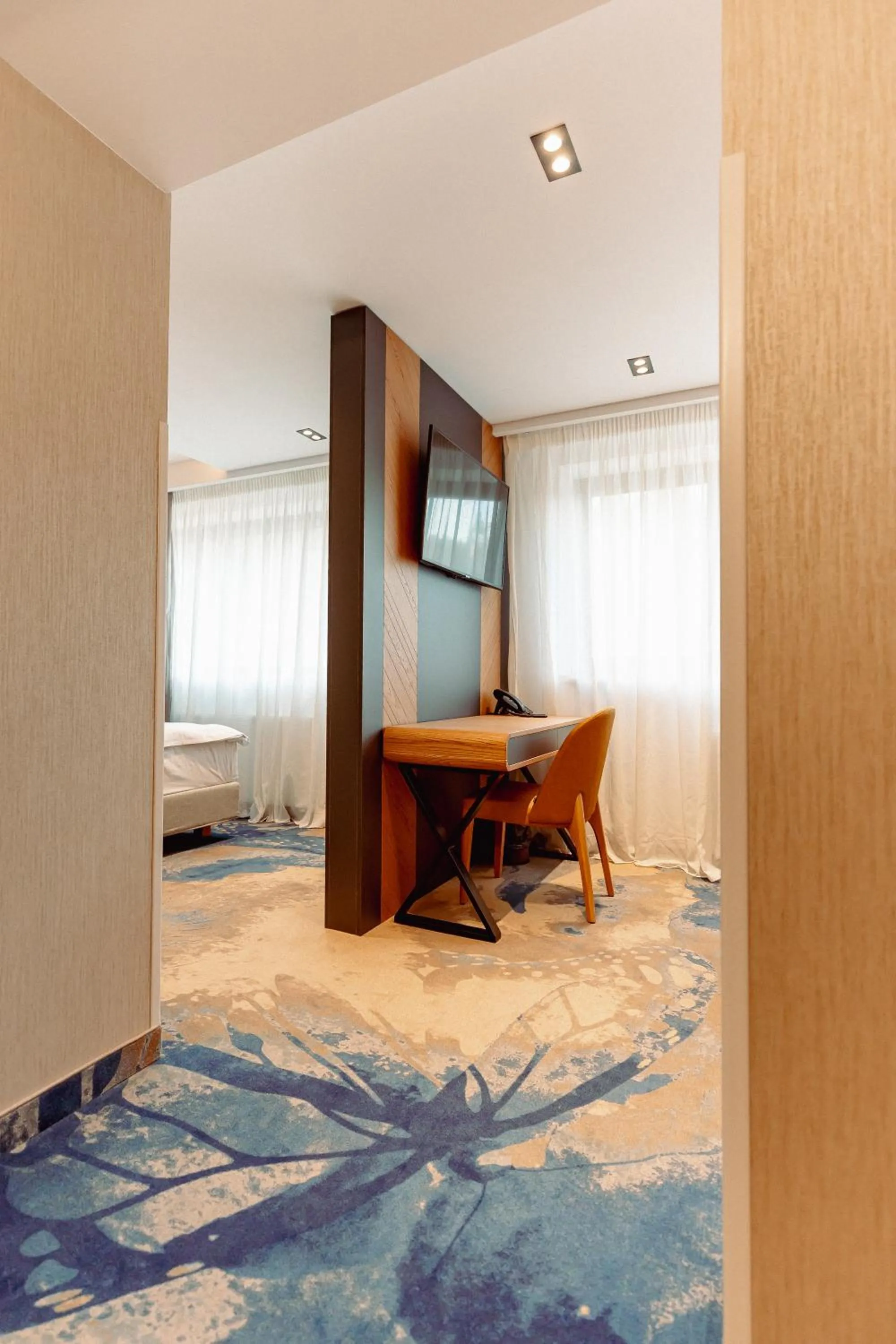 TV and multimedia, Bed in Hotel Alexandrion Experience