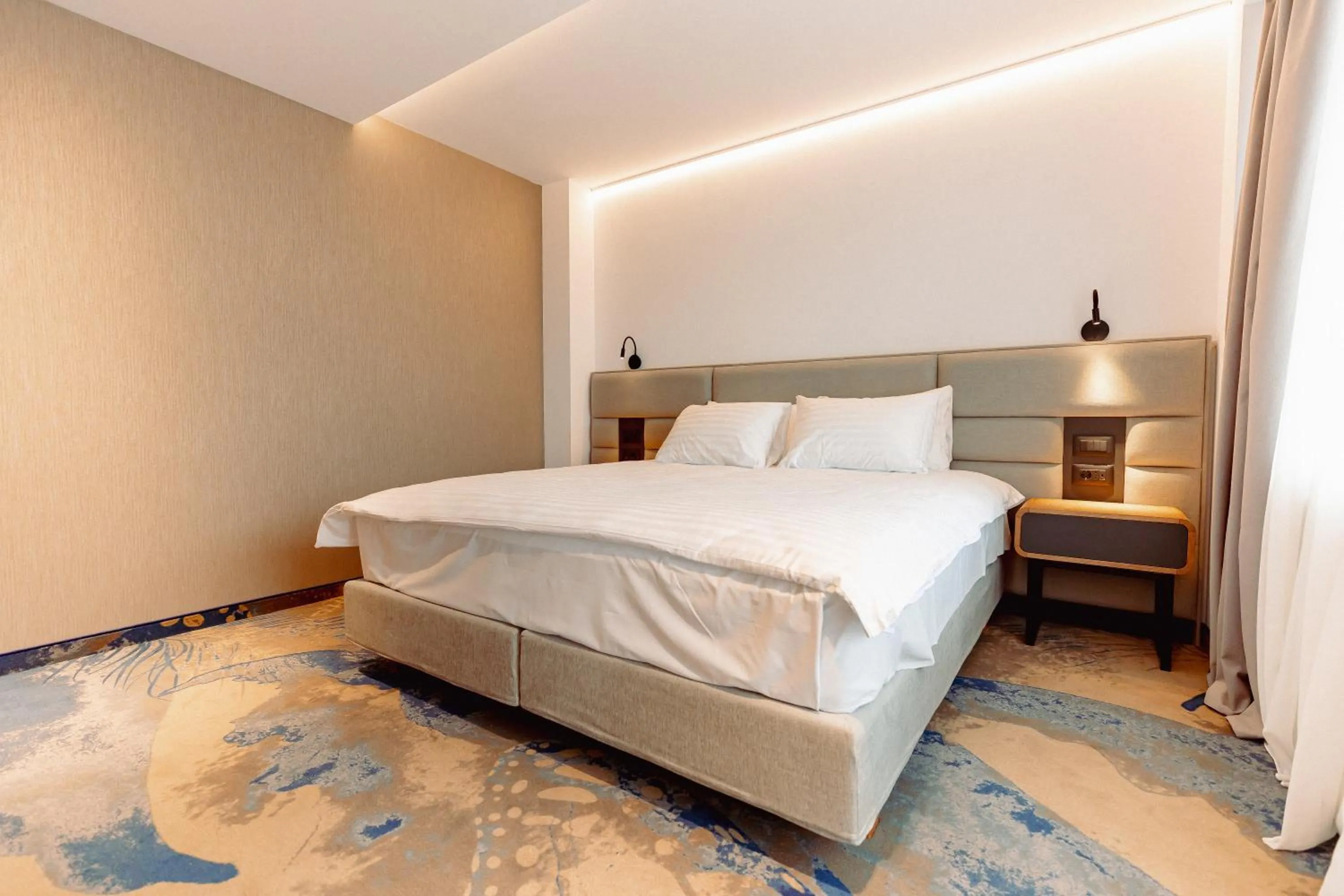 Bed in Hotel Alexandrion Experience