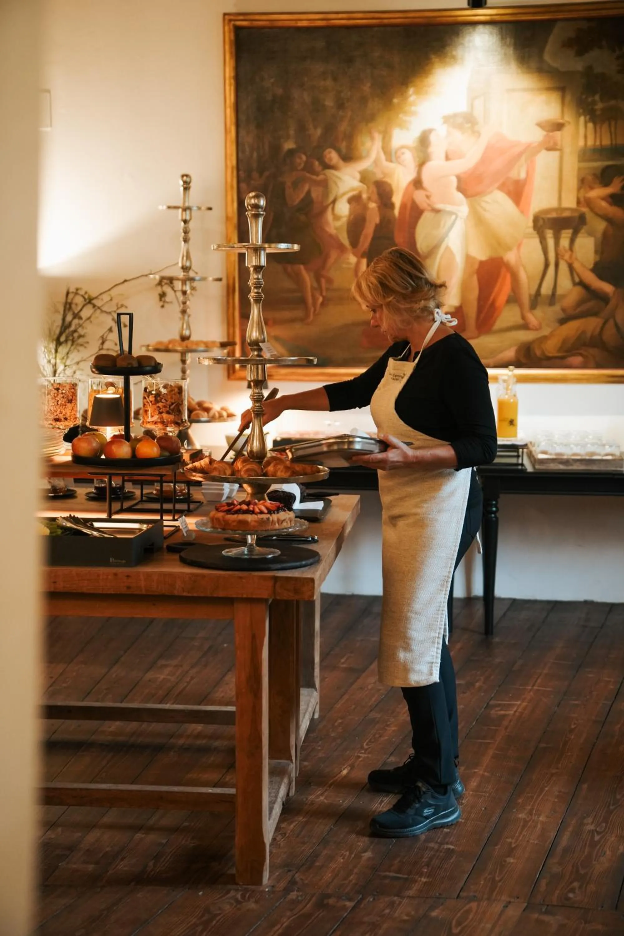 Breakfast in Schloss Freudenstein