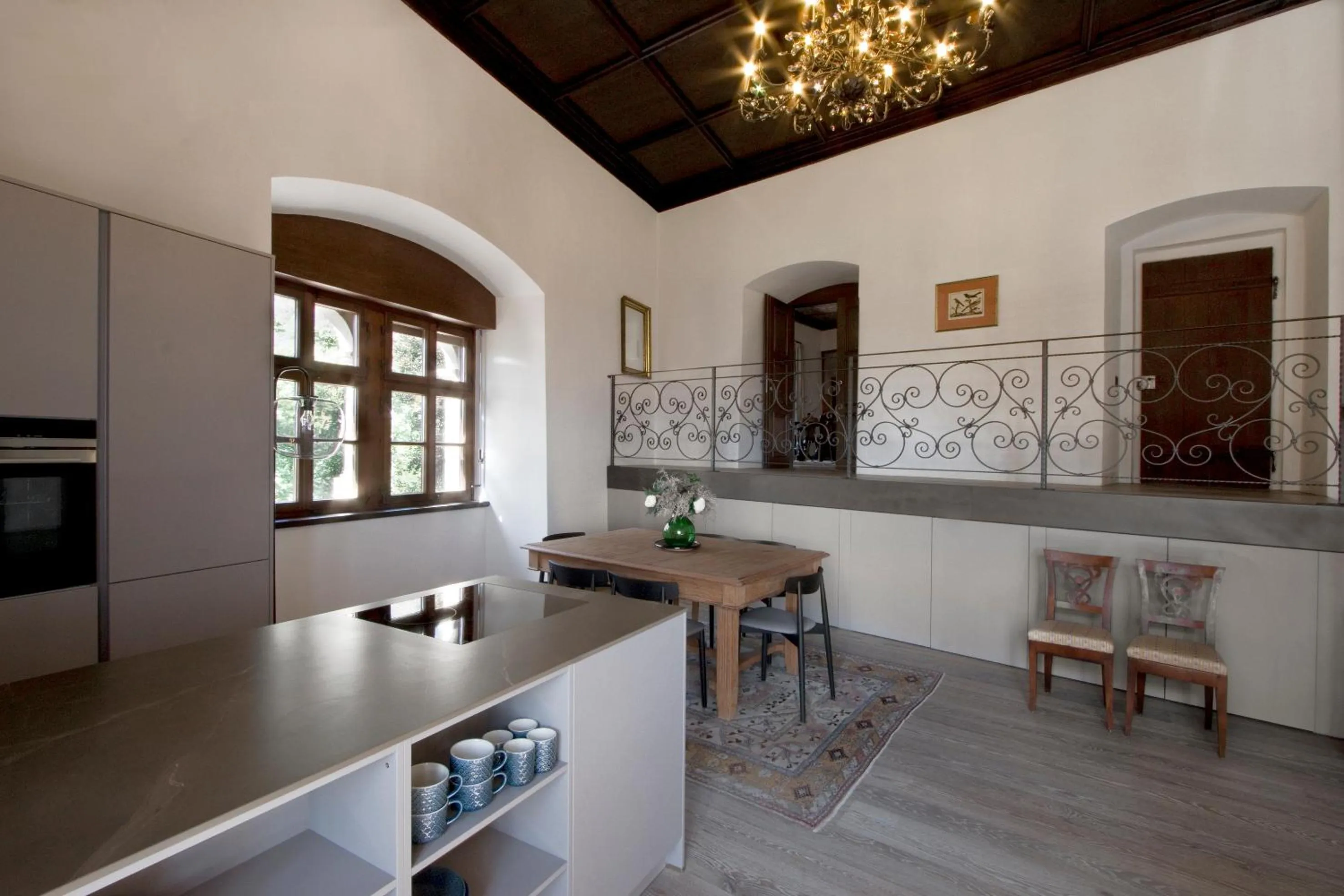 Kitchen or kitchenette in Schloss Freudenstein