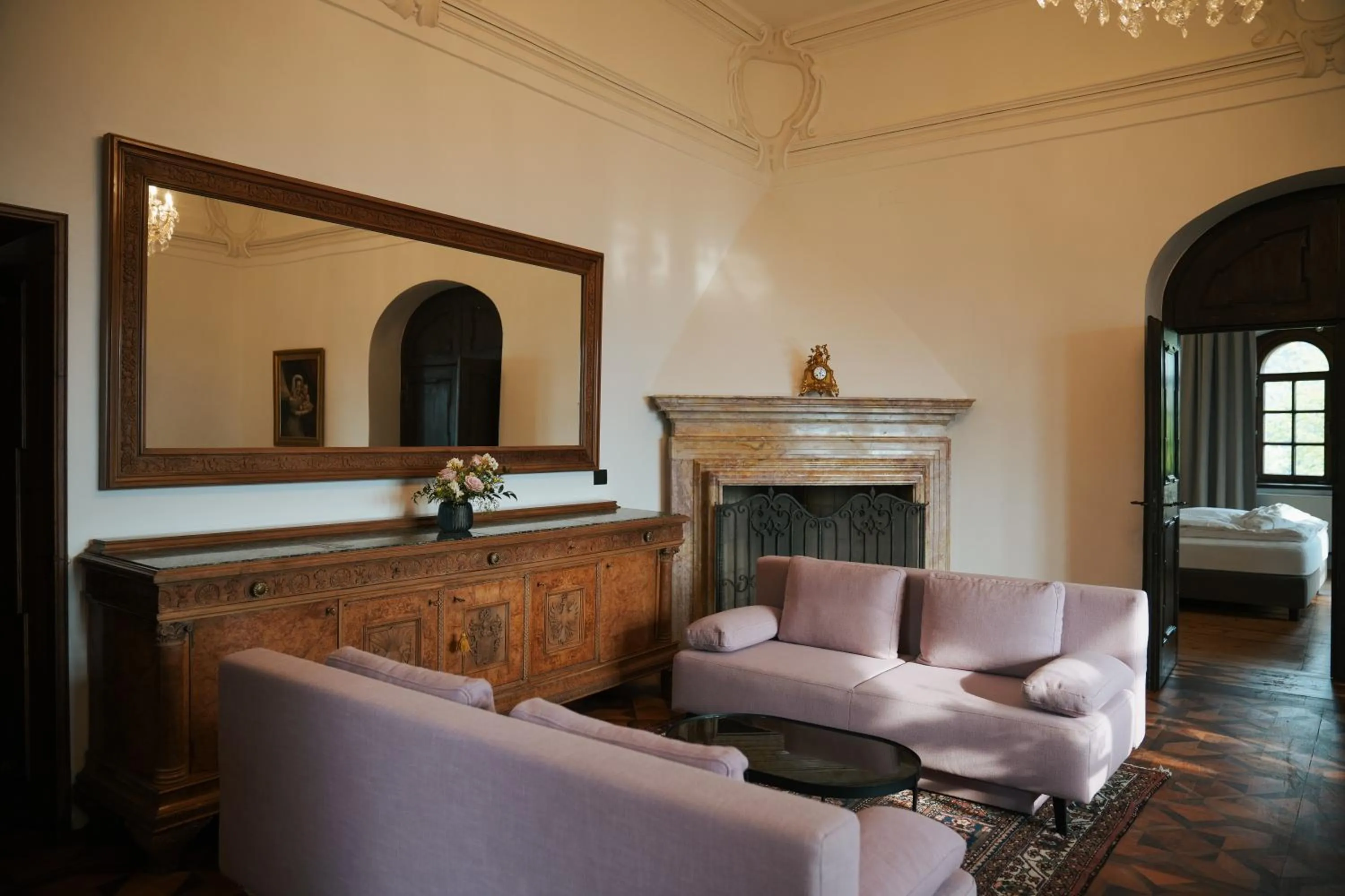 Living room in Schloss Freudenstein