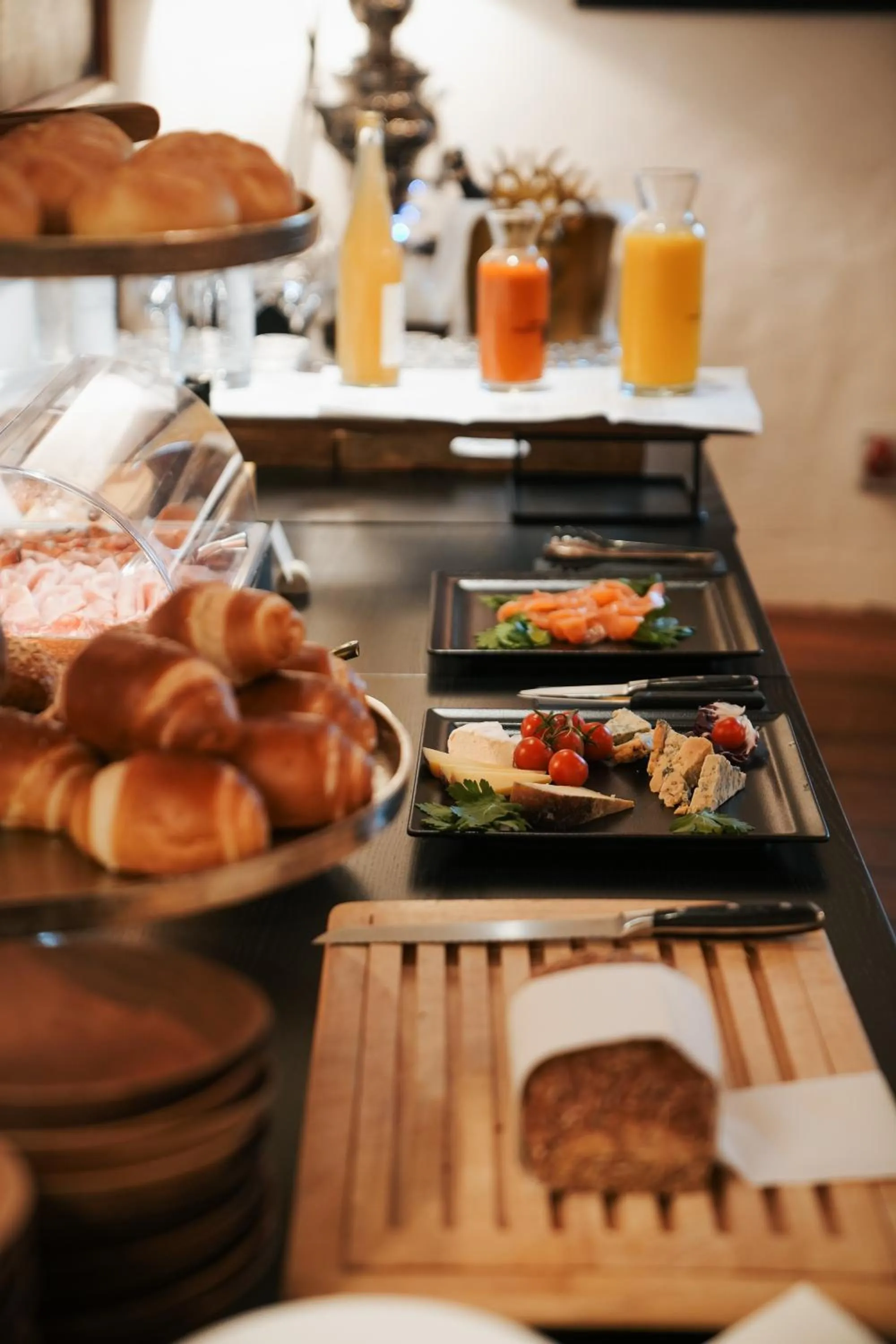 Breakfast in Schloss Freudenstein