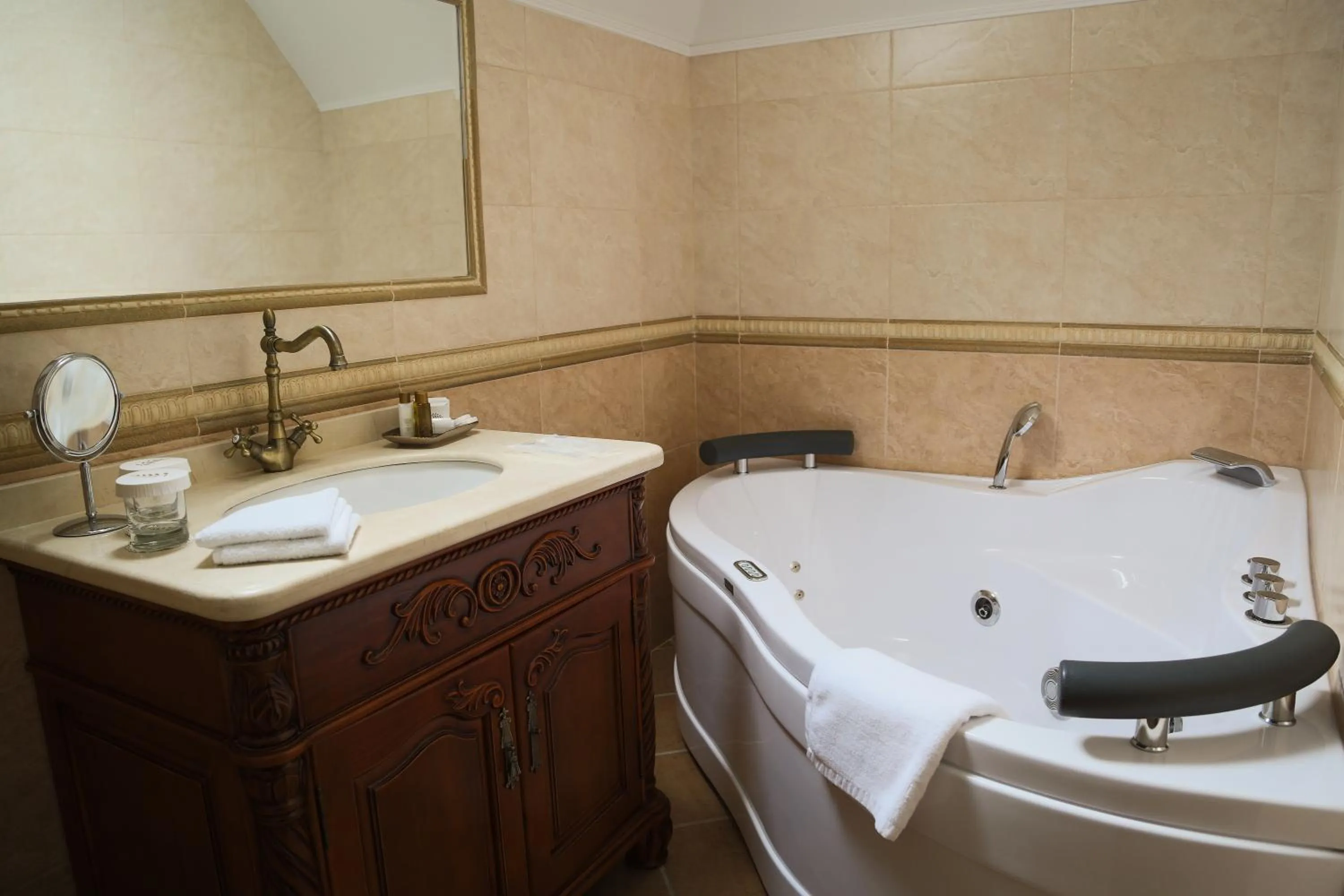 Bathroom in Hotel Foisorul cu Flori