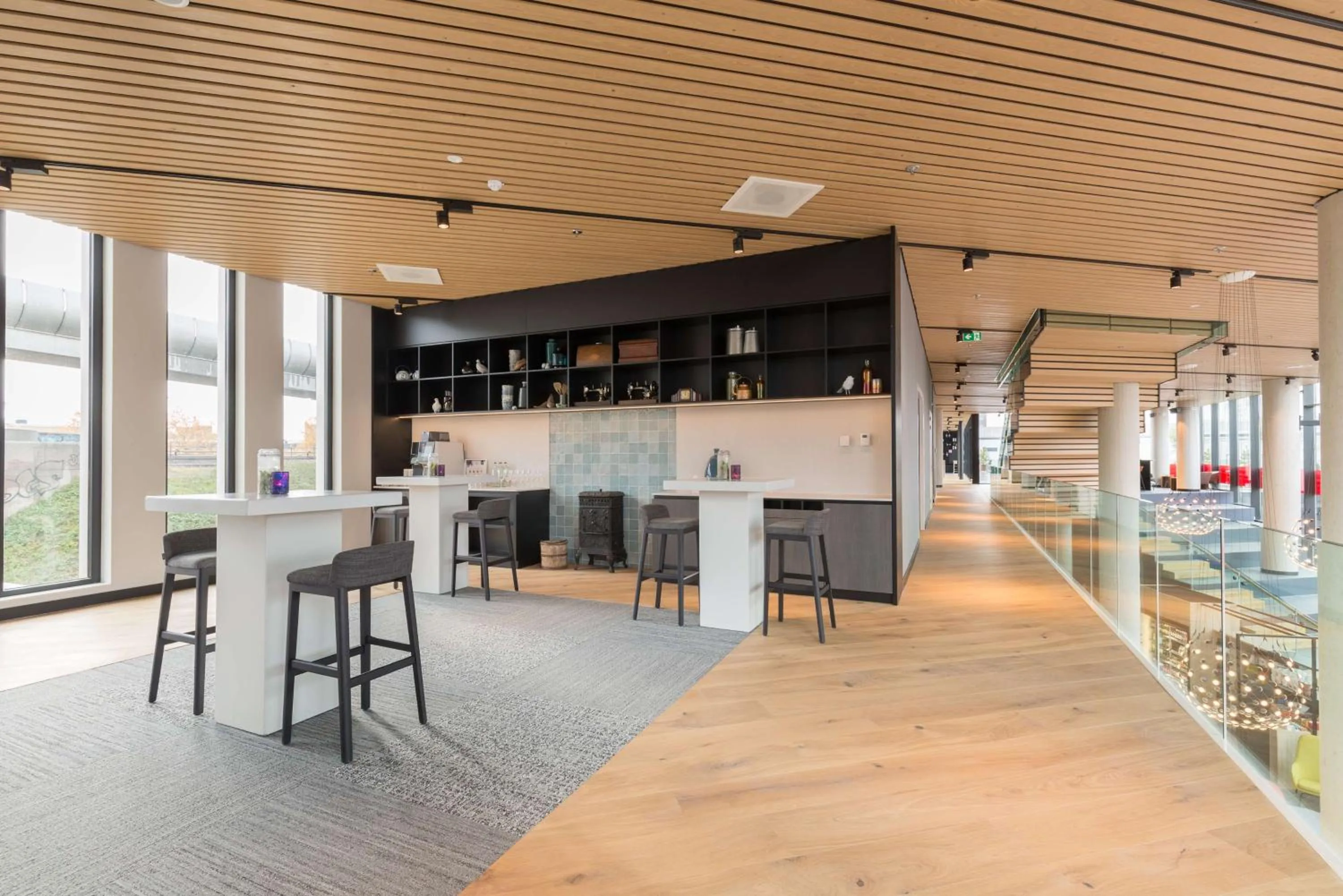 On site in Postillion Hotel Amsterdam