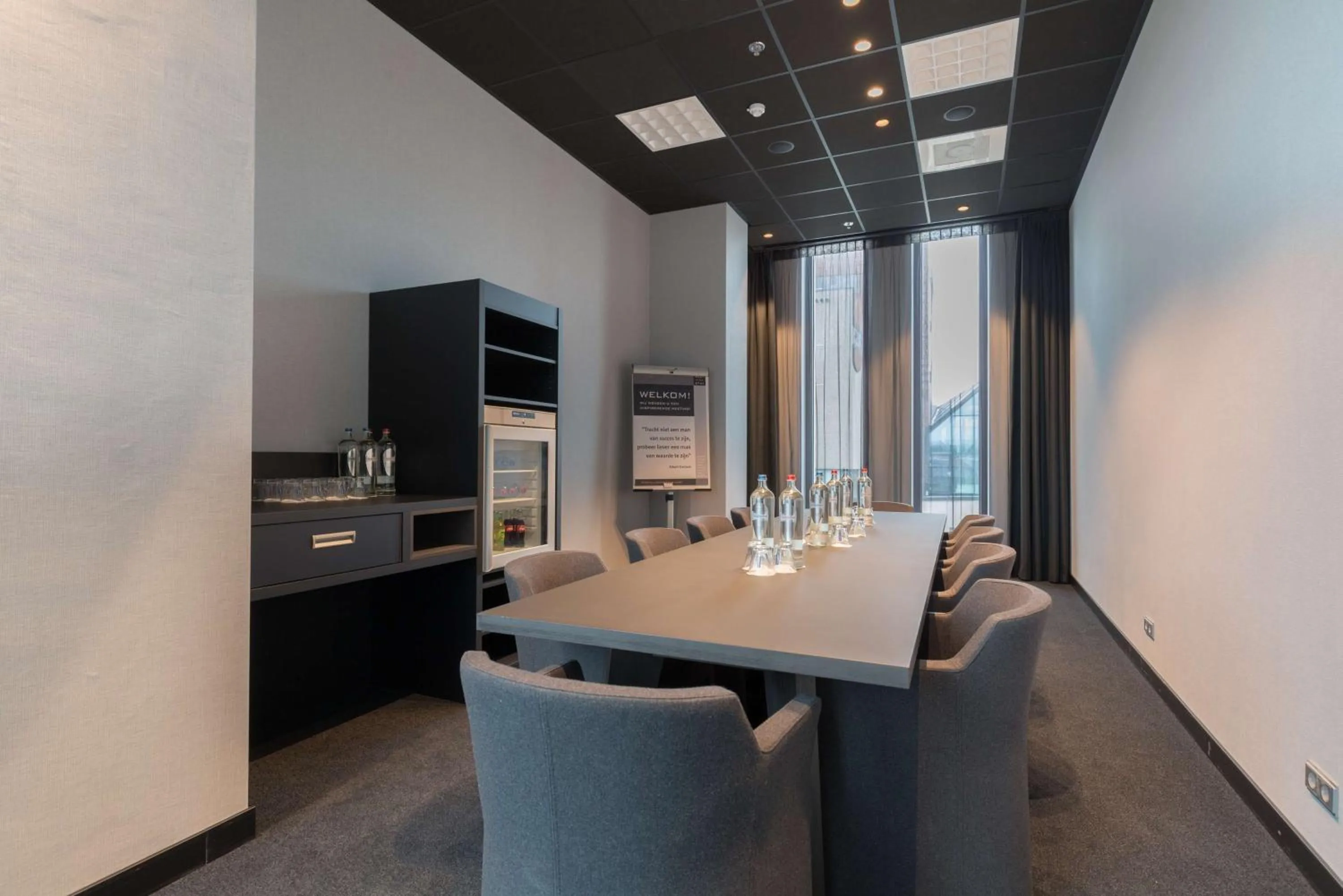 On site in Postillion Hotel Amsterdam